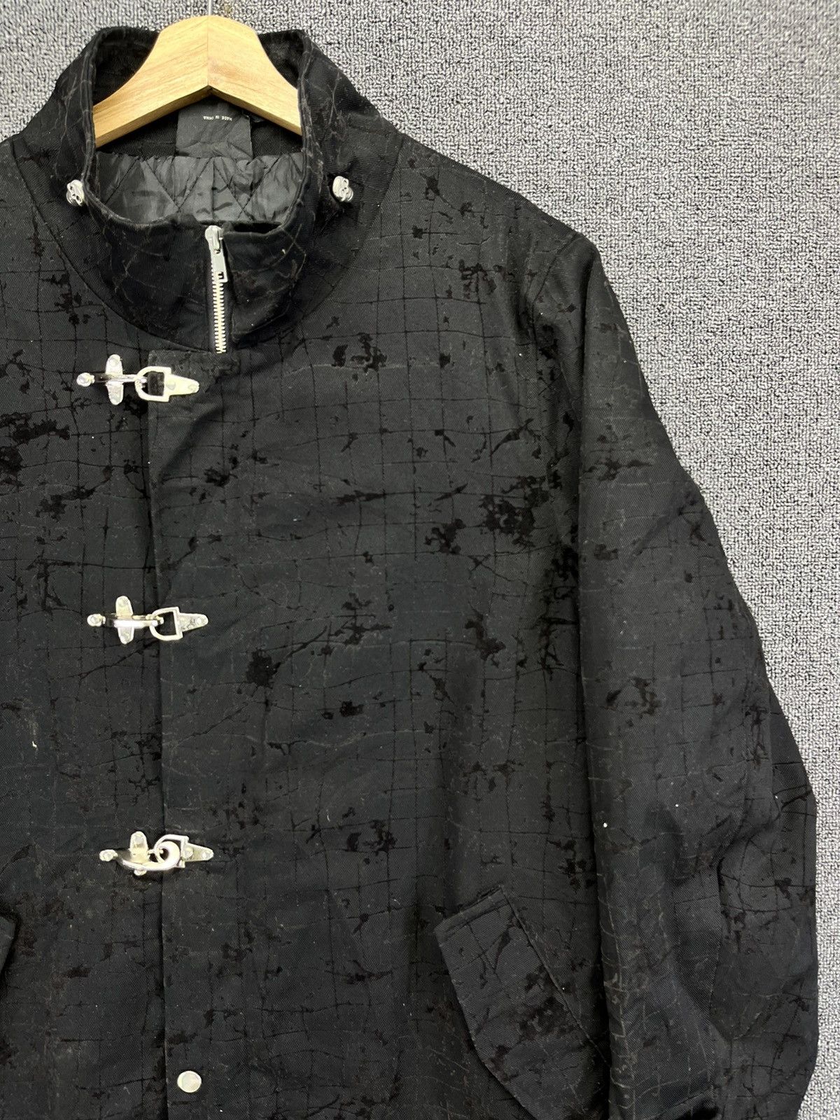 Japanese Brand Vintage Badgers Luxury Punk Style Zip Up Jacket Size US L / EU 52-54 / 3 - 7 Thumbnail