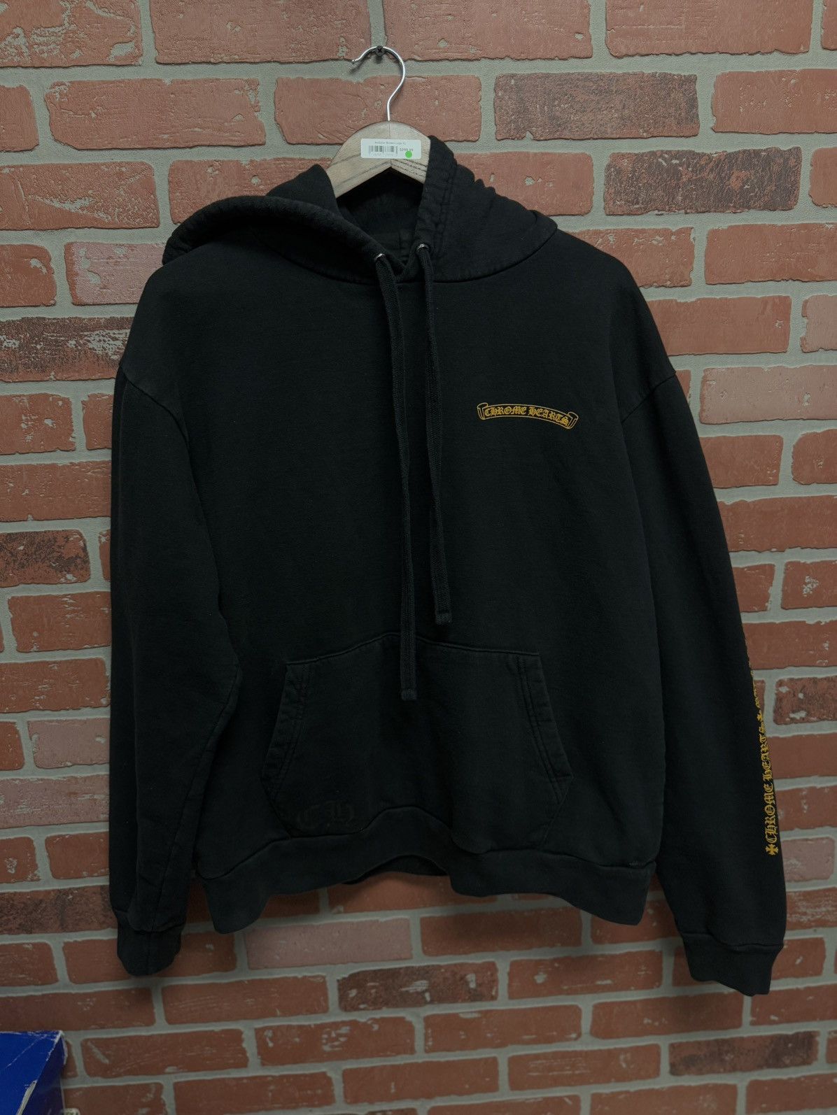 Chrome Hearts Chrome Hearts Black Yellow Pullover Hoodie Size M 🧼 Size US M / EU 48-50 / 2 - 1 Thumbnail