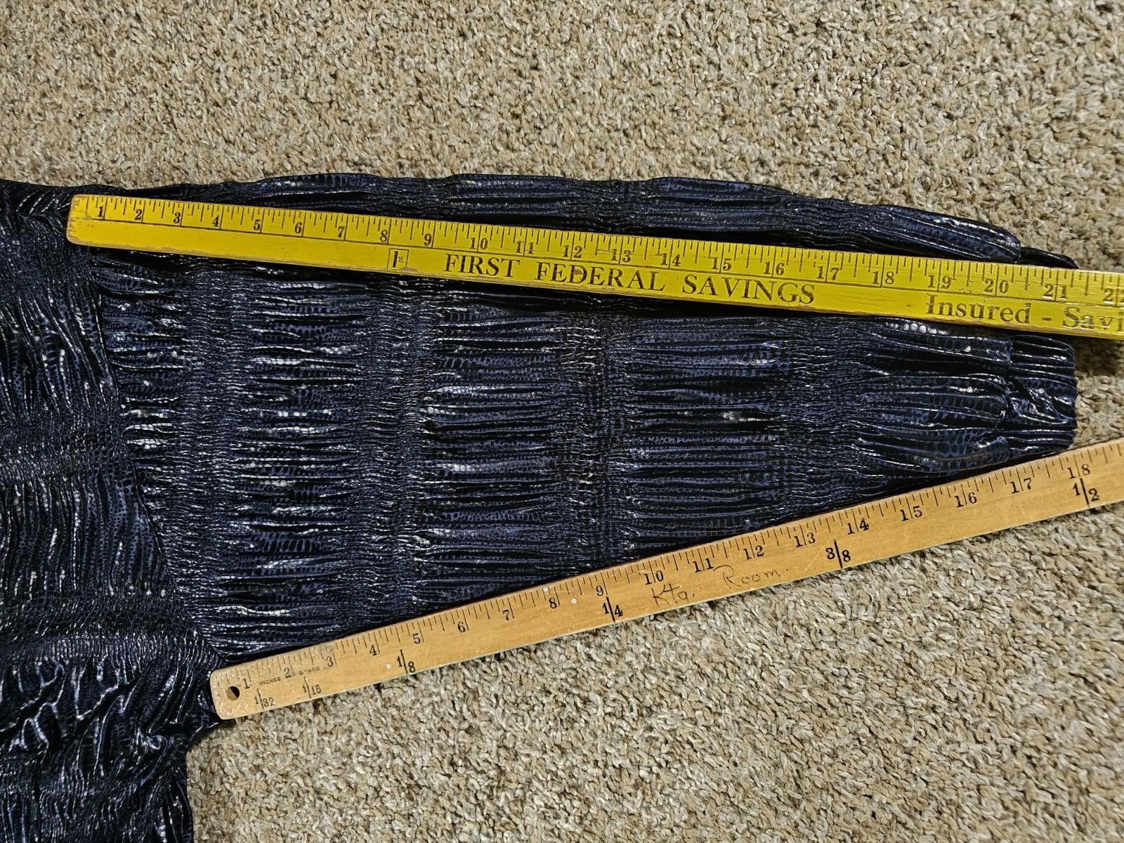 Fucking Awesome ARES fullzip ruffle jacket Black Blue SEE MEASUREMENTS Size M / US 6-8 / IT 42-44 - 5 Thumbnail