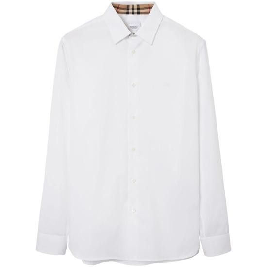 Burberry BURBERRY Men Long Tops 8071465 SHERFIELD A1464 WHITE Size US M / EU 48-50 / 2 - 1 Thumbnail