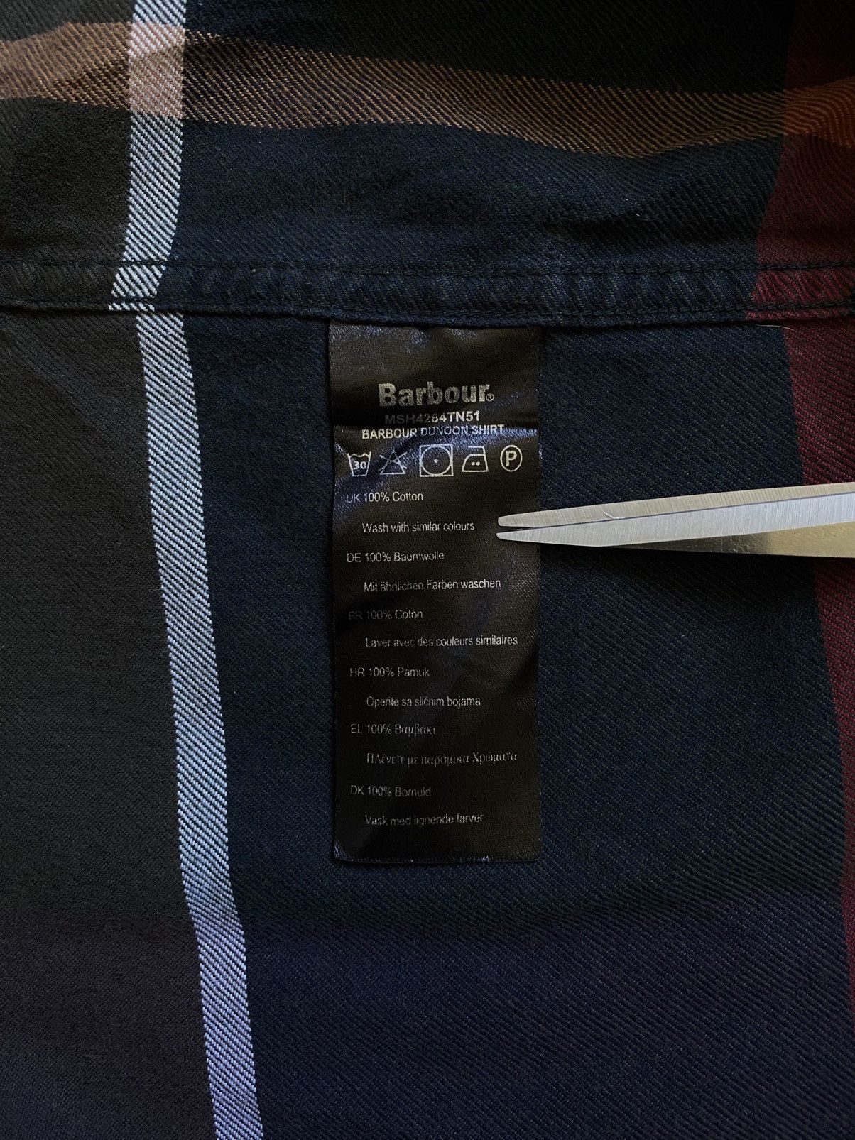 Barbour Barbour Dunoon AW19 Tartan Plaid Checkered ShortSleeve Shirt Size US M / EU 48-50 / 2 - 21 Thumbnail