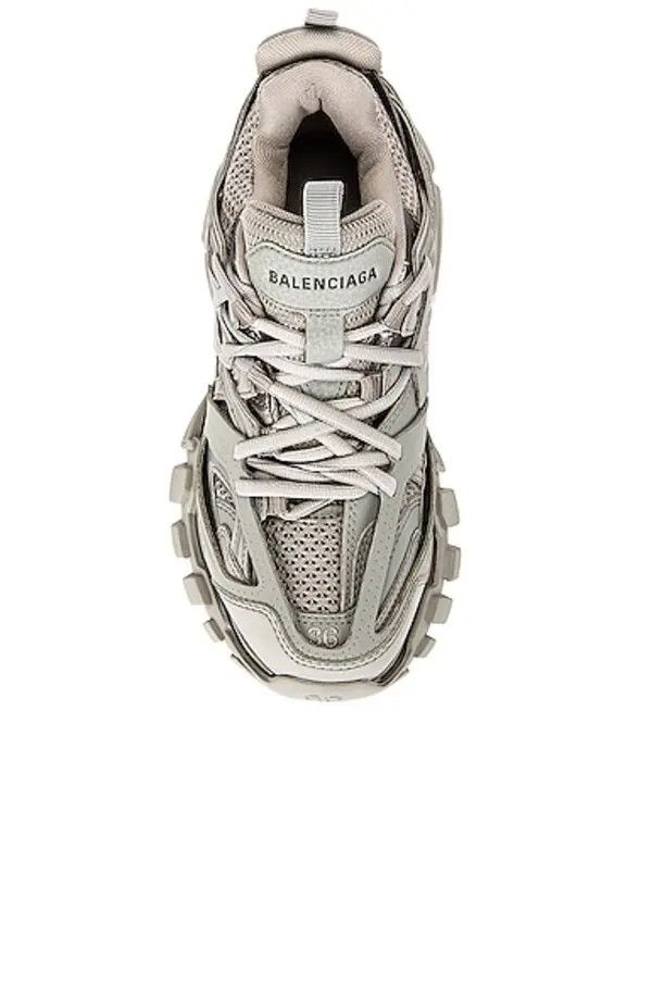 Balenciaga o1mt1gz0924 Track Sneaker Recycled Sole in Grey Size US 10 / EU 43 - 4 Thumbnail