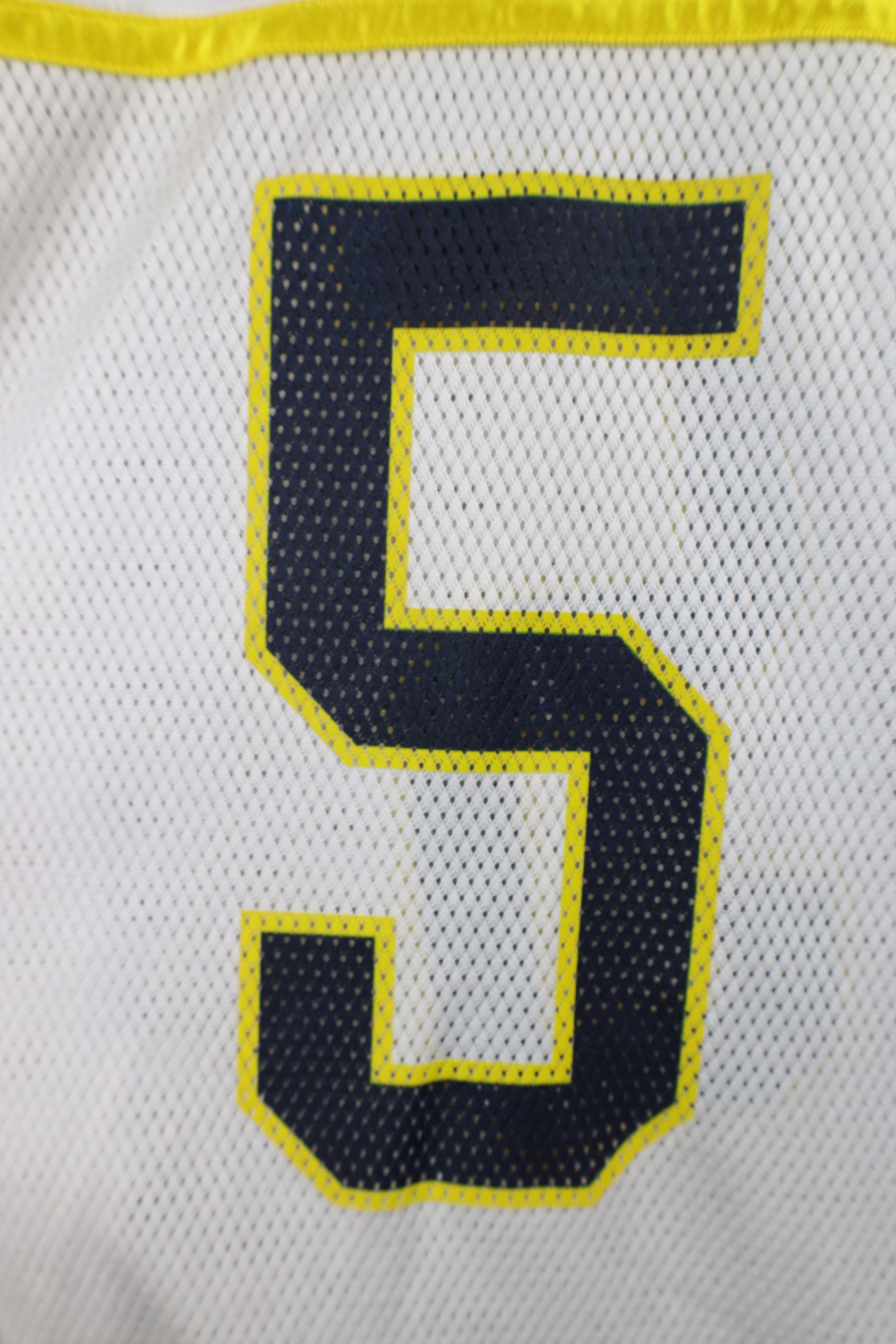 Adidas × Vintage Vintage Adidas University of Michigan Football Jersey #5 Size US XXL / EU 58 / 5 - 12 Thumbnail