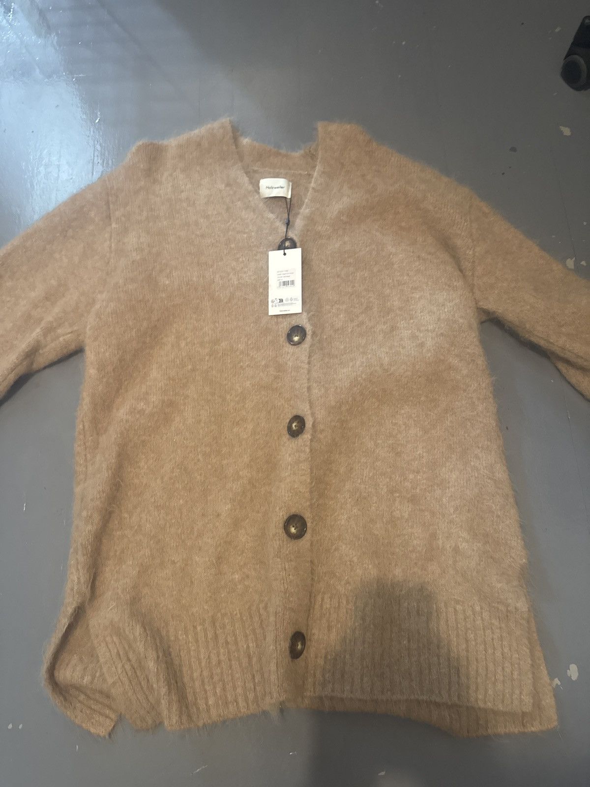 Tommy Hilfiger Holzweiler Alpaca Cardigan Size 48L - 4 Thumbnail