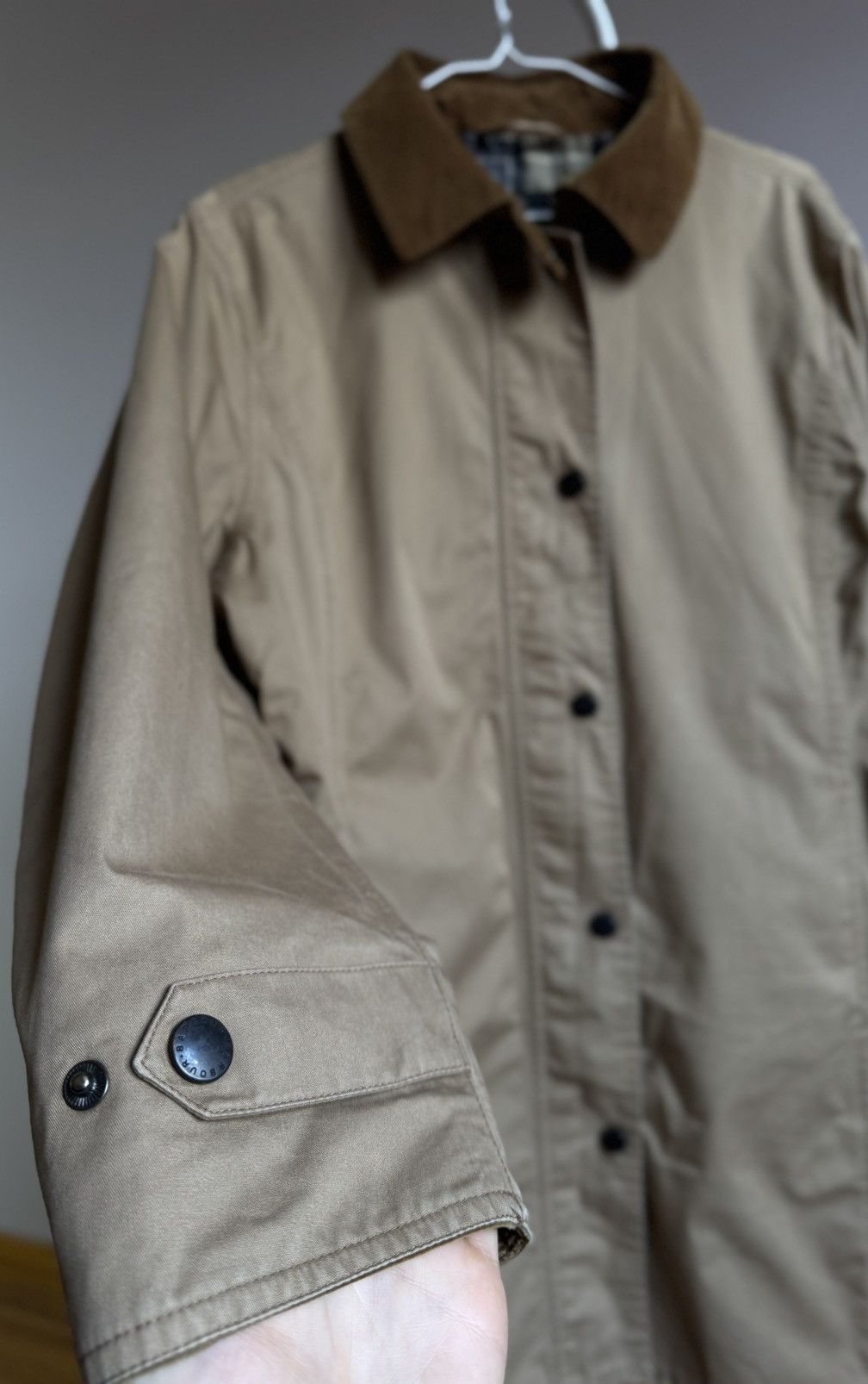 Barbour Barbour Waterproof Breathable Long Beige Jacket Coat Womens Size XXL / US 16-18 / IT 52-54 - 8 Thumbnail