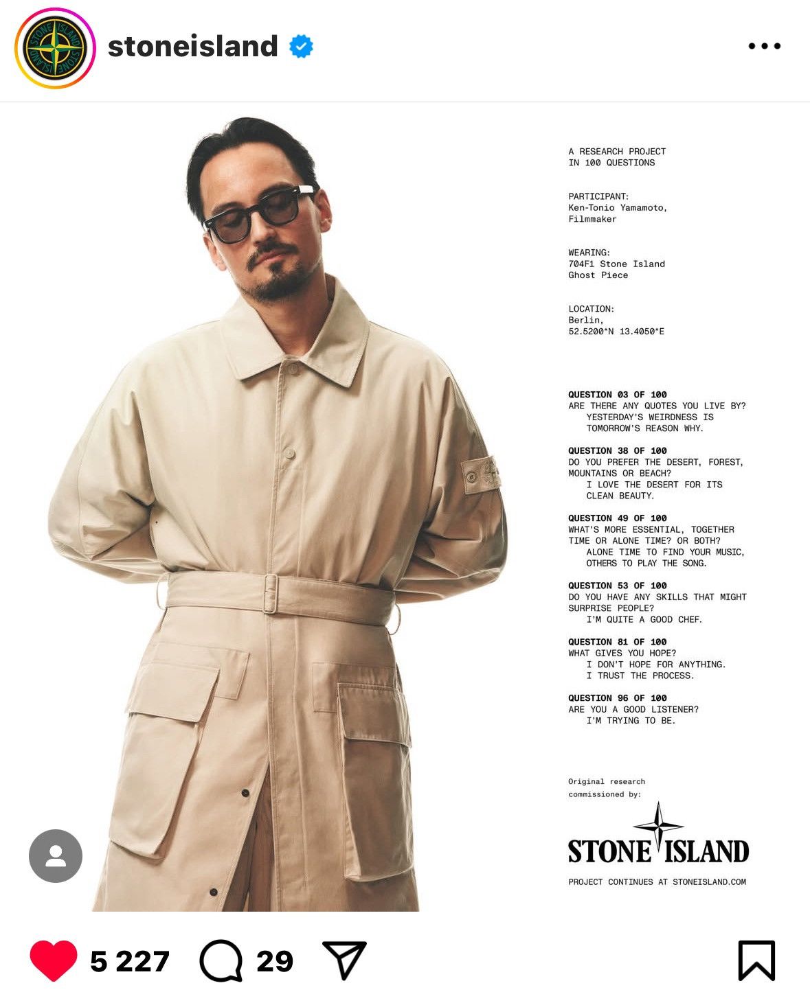 Designer × Stone Island Stone island ghost piece VENTILE ss80 Size US L / EU 52-54 / 3 - 2 Thumbnail