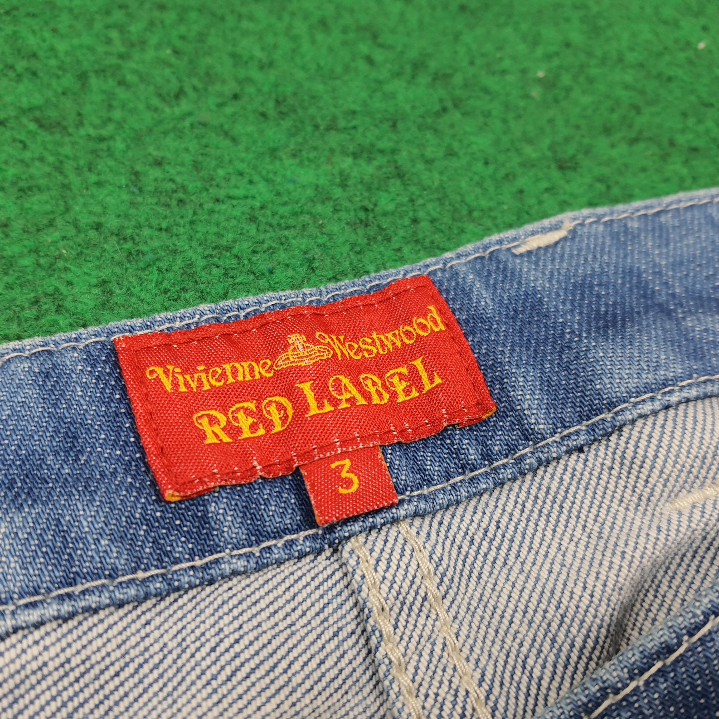 Vivienne Westwood Vintage Vivienne Westwood Red Label Orb Logo Jeans C297N5 Size 29" - 6 Thumbnail