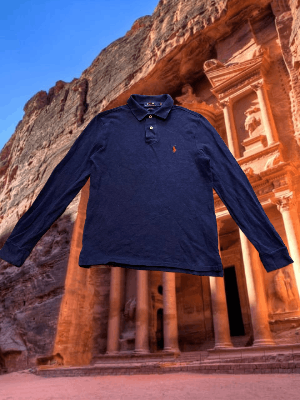 Polo Ralph Lauren Polo Ralph Lauren Y2K Long Sleeve Vintage custom slim fit Size US S / EU 44-46 / 1 - 1 Thumbnail
