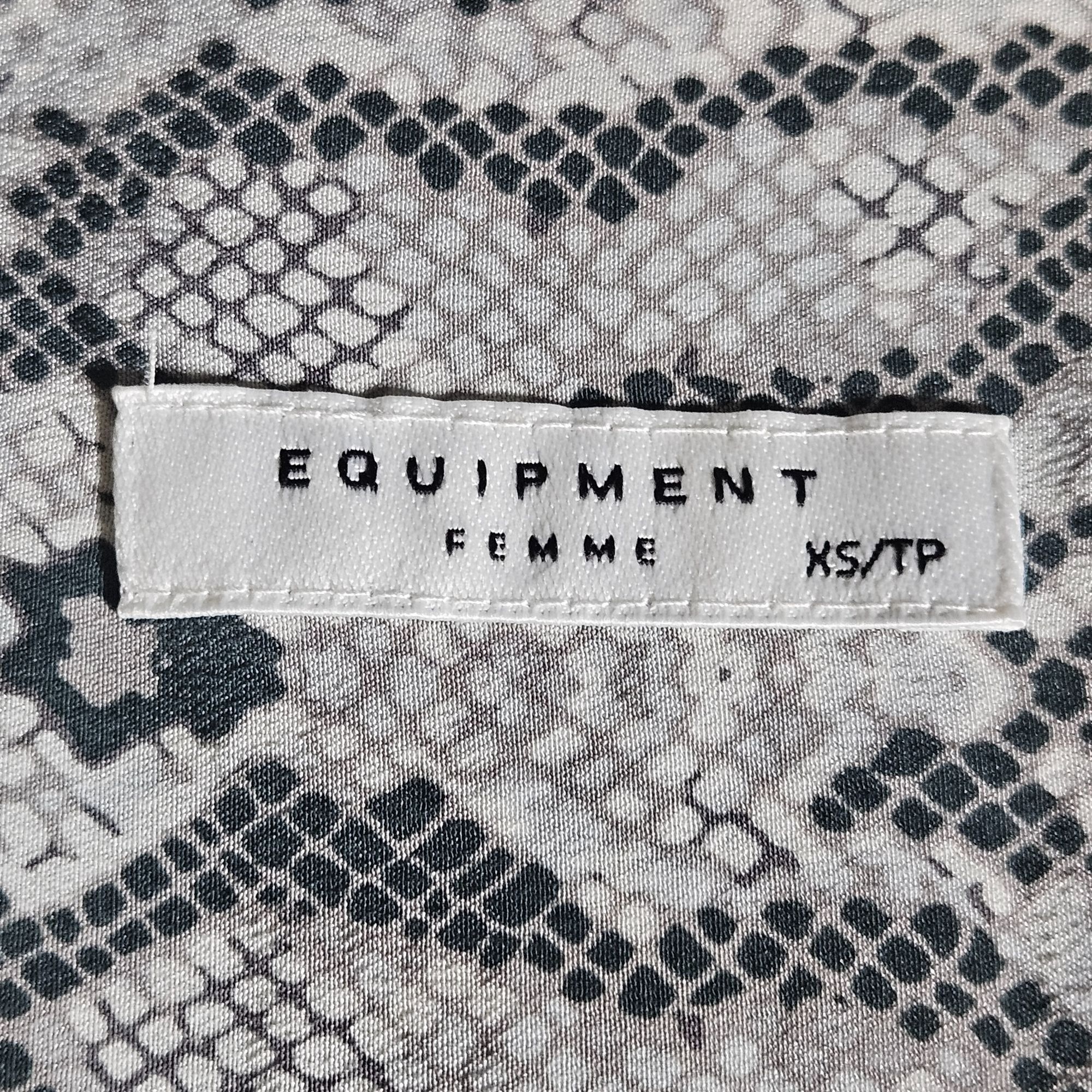Equipment Equipment Femme Silk Snake Print Shirt Dress XS Quiet Luxury Size XS / US 0-2 / IT 36-38 - 4 Thumbnail