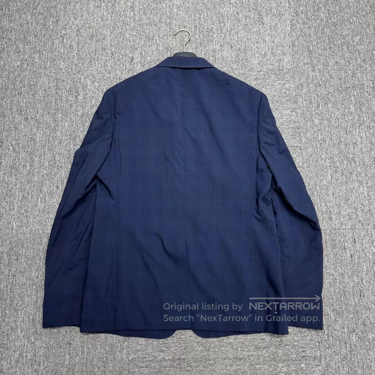 Prada Prada Blue Striped Blazer. Size US L / EU 52-54 / 3 - 6 Thumbnail