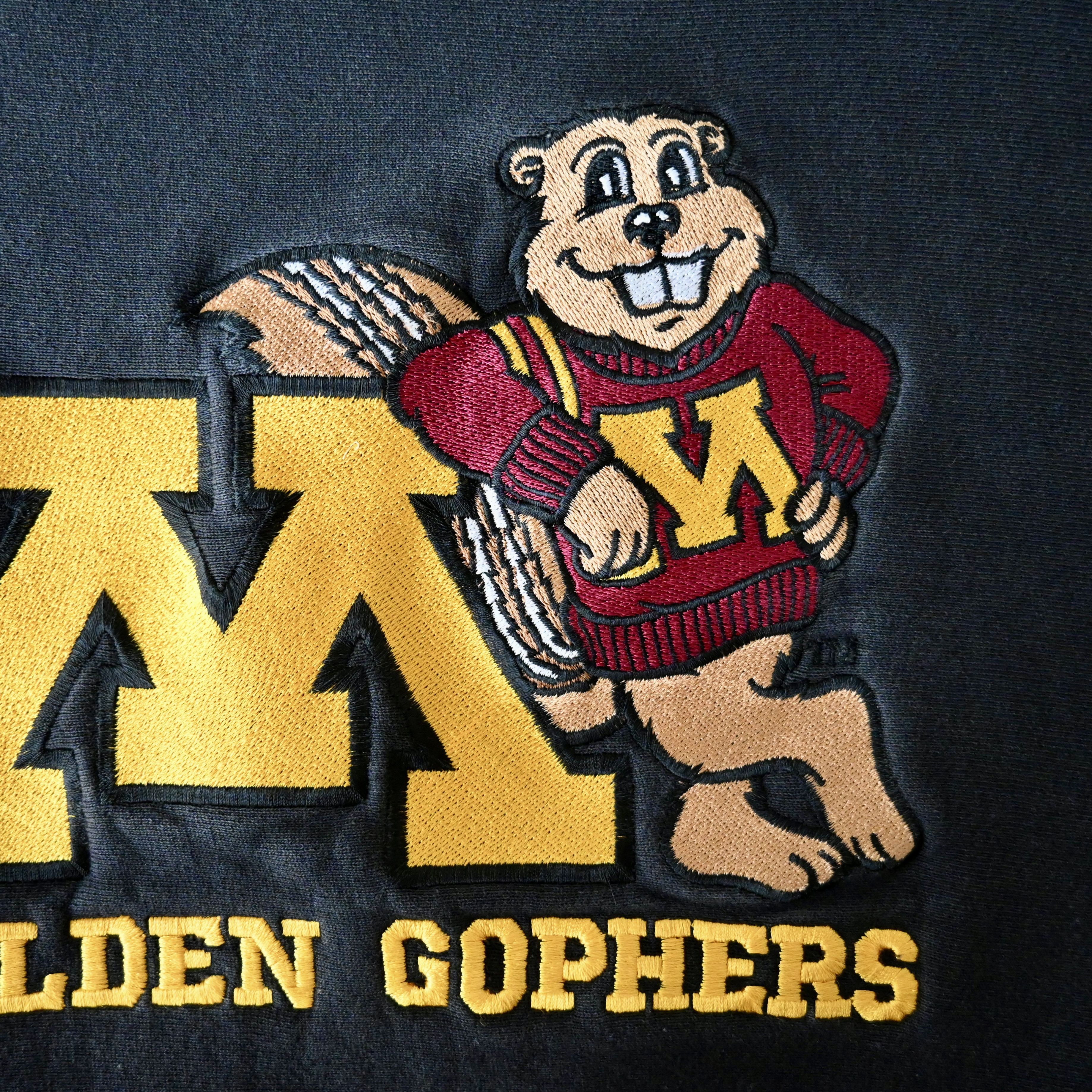 NCAA VTG 1990s MINNESOTA GOLDEN GOPHERS sweatshirt, made in USA Size US L / EU 52-54 / 3 - 18 Thumbnail