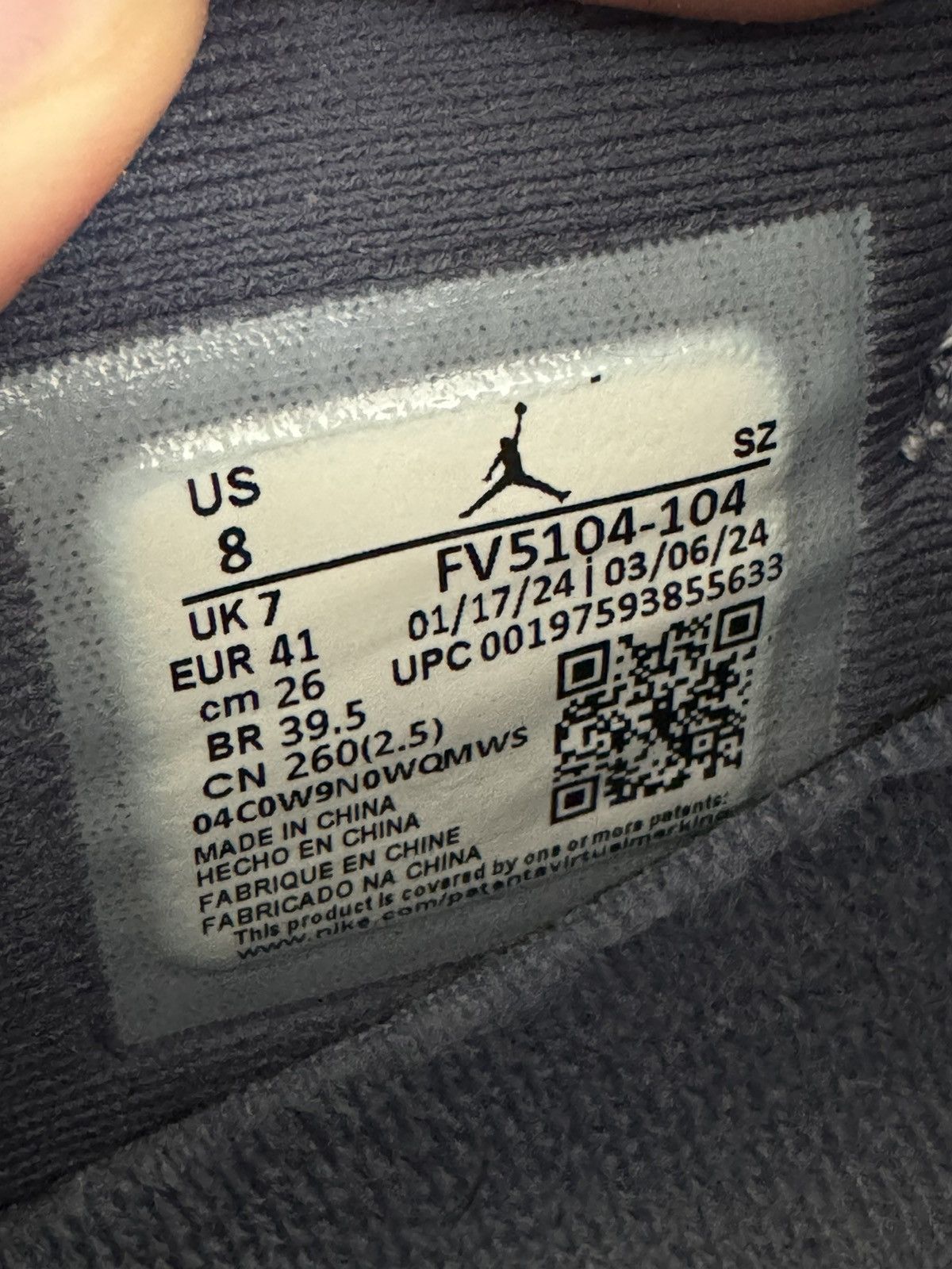 Jordan Brand Jordan 11 Retro Low Diffused Blue Size US 8 / EU 41 - 11 Thumbnail