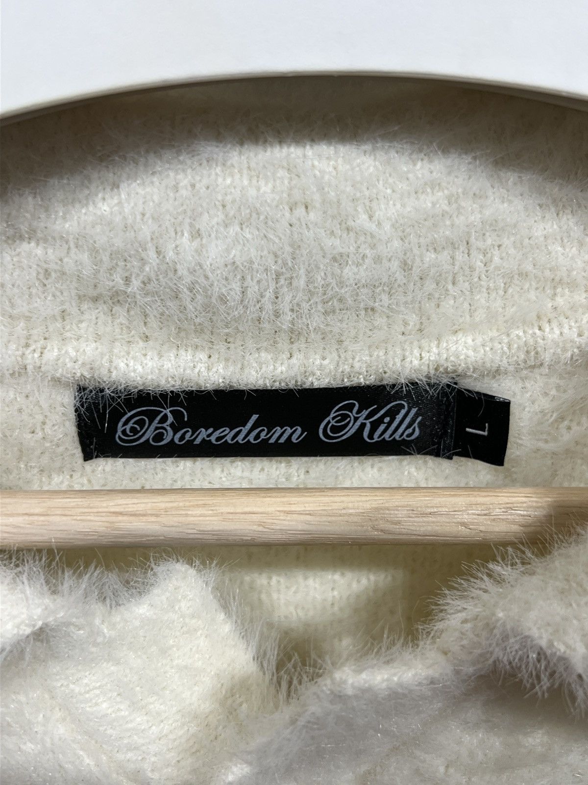 Other Boredom Kills Signature Mohair Polo Tee Size US L / EU 52-54 / 3 - 3 Thumbnail