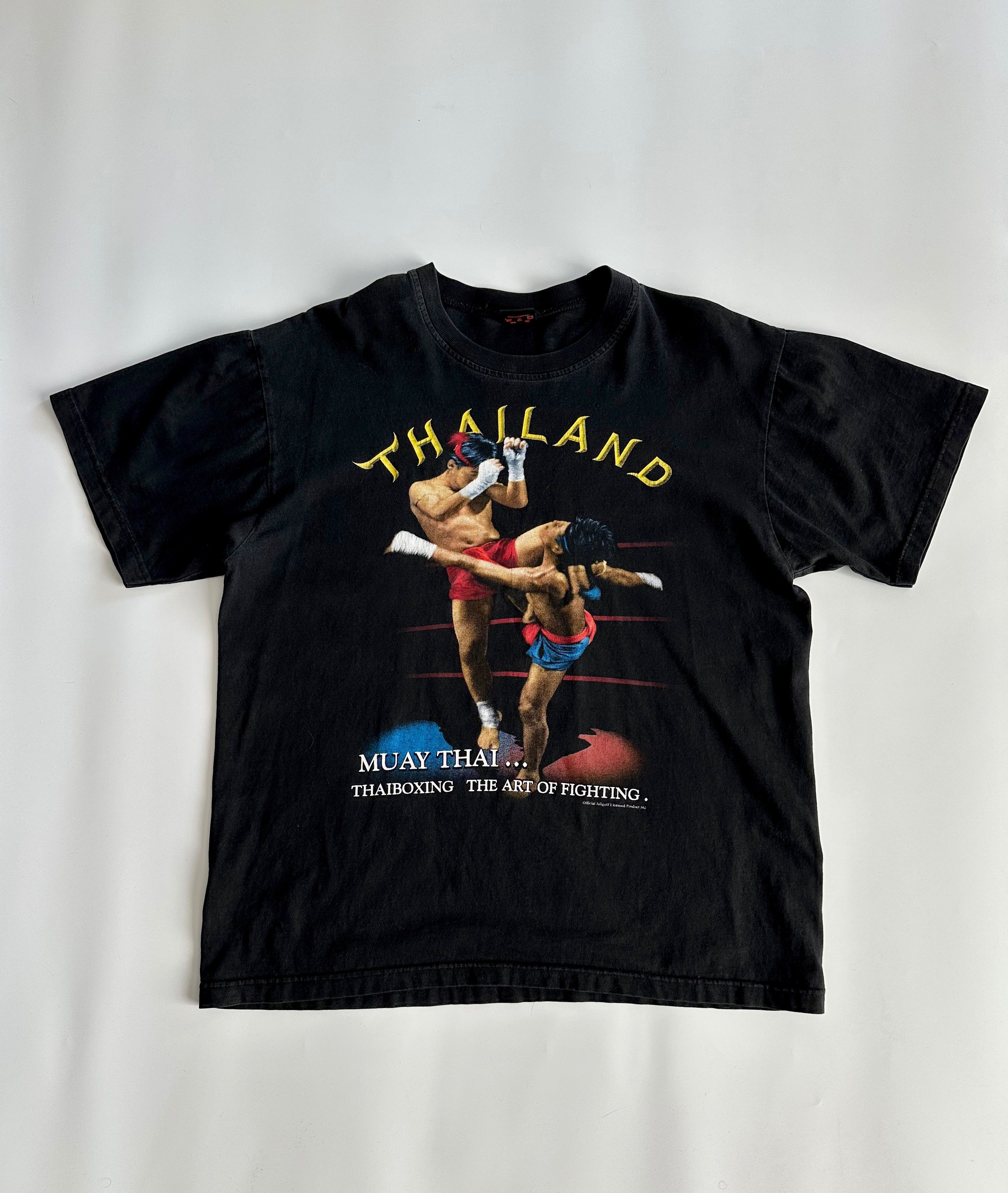Vintage official Joligolf licensed product 562 Muay Thai graphic tee Size US L / EU 52-54 / 3 - 2 Thumbnail