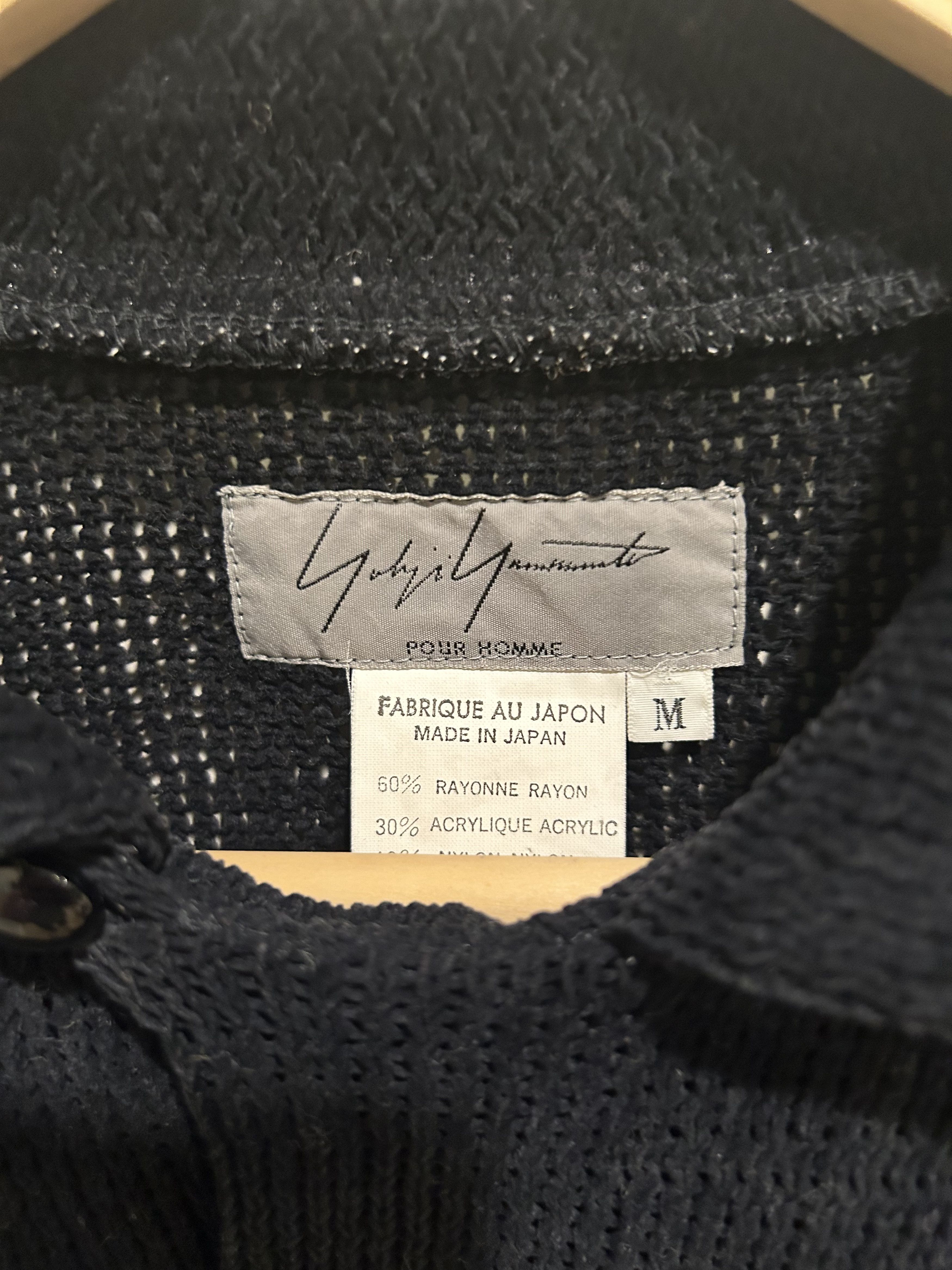 Japanese Brand × Yohji Yamamoto Yohji Yammamoto Knit Sweater Size US M / EU 48-50 / 2 - 4 Thumbnail