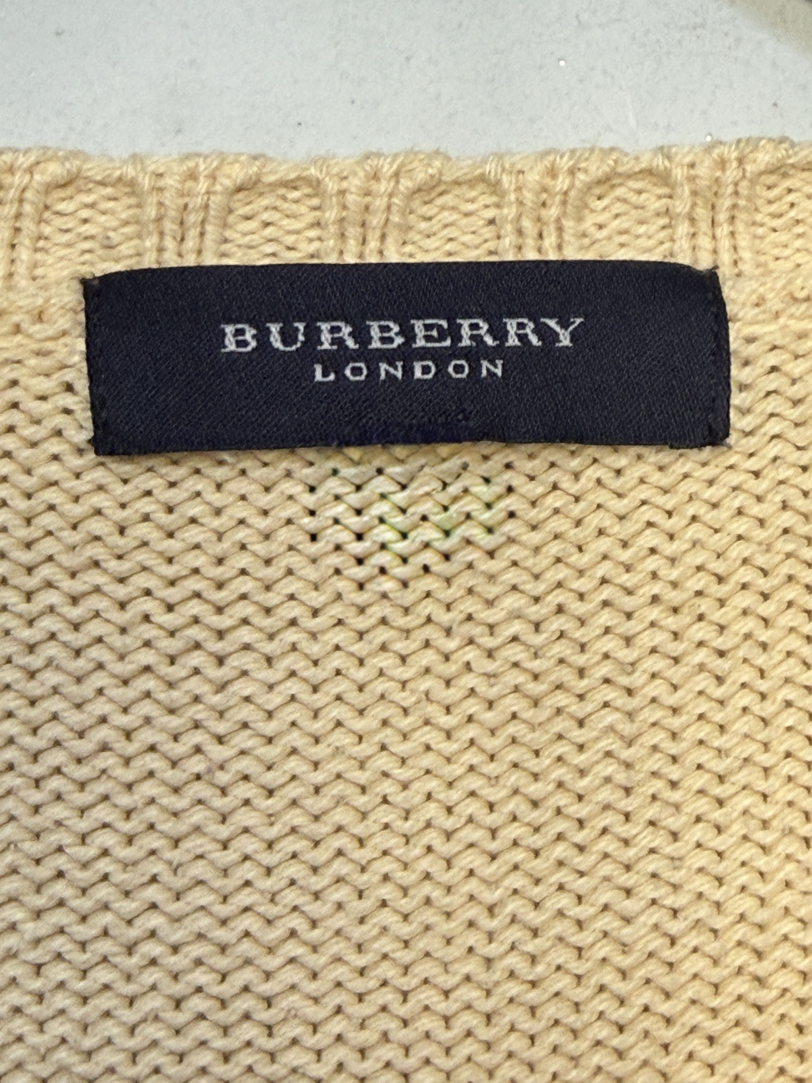 Burberry Burberry sweater jumper heavy cotton material size L Size US L / EU 52-54 / 3 - 8 Thumbnail