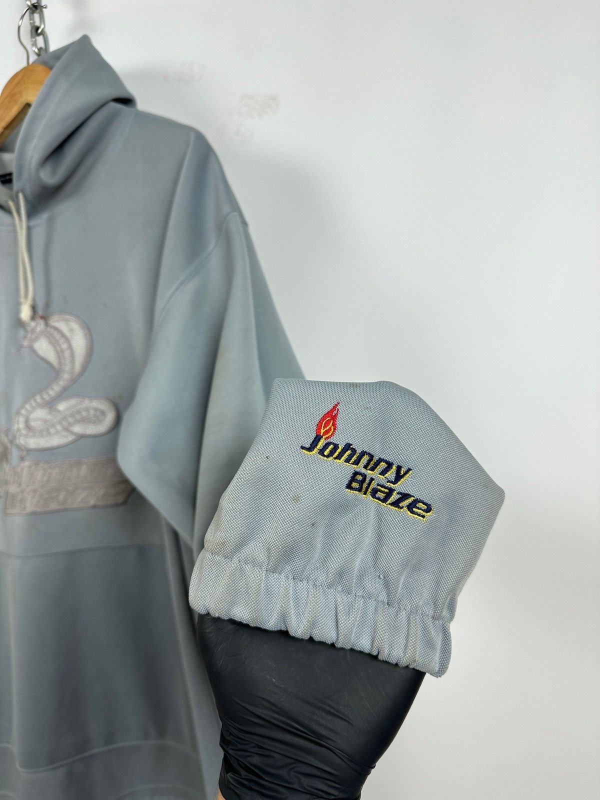 Vintage Vintage Johnny Blaze Cobra Y2K Rap Hoodie Size US XXL / EU 58 / 5 - 11 Thumbnail