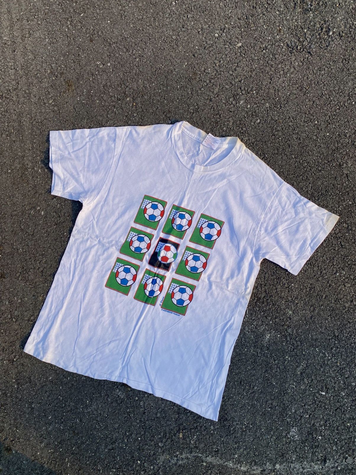 Hanes Football – vintage 90s Size US L / EU 52-54 / 3 - 1 Thumbnail