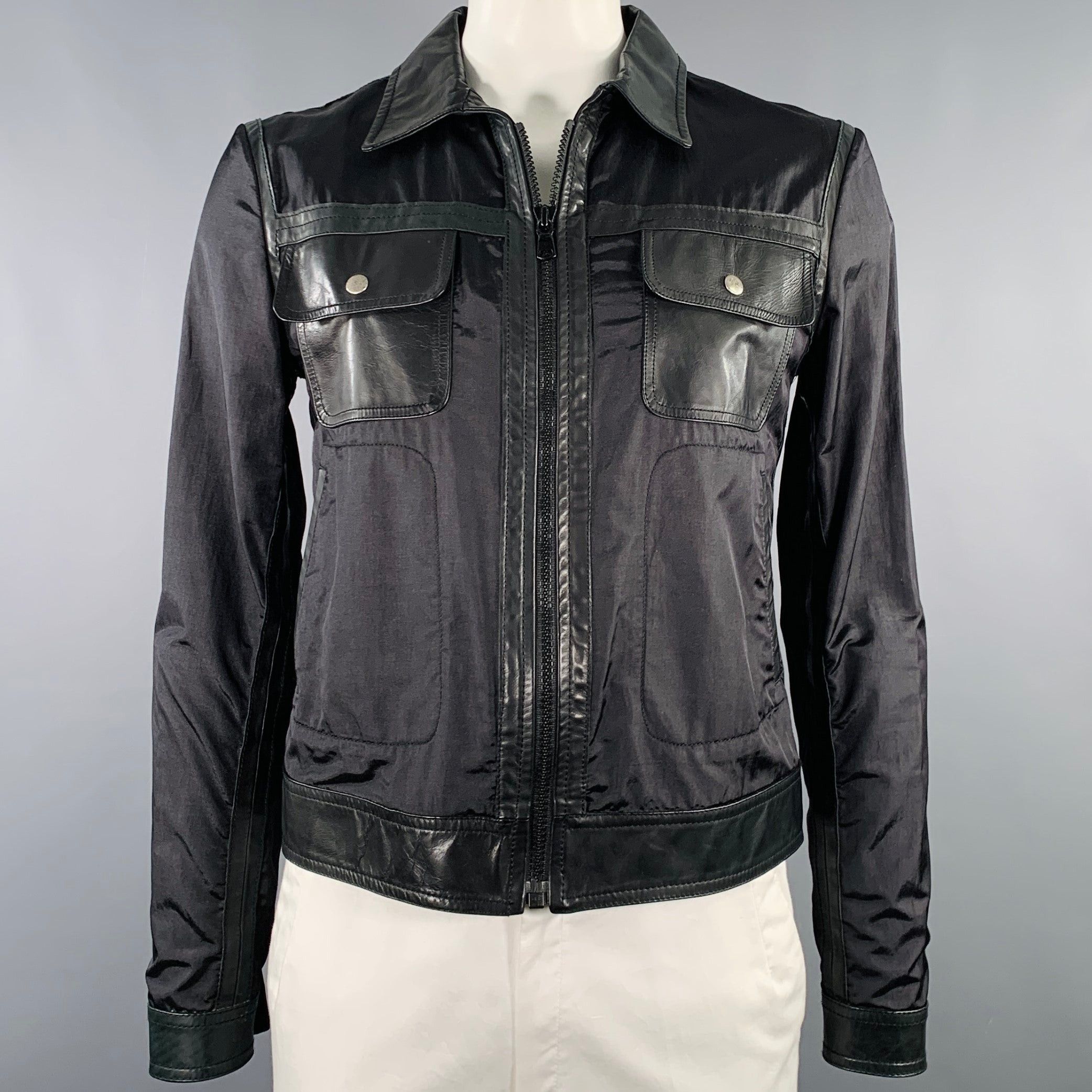 Maison Margiela Sz 46 Maison Martin Margiela 07SS Cross Zipper Jacket |  Grailed