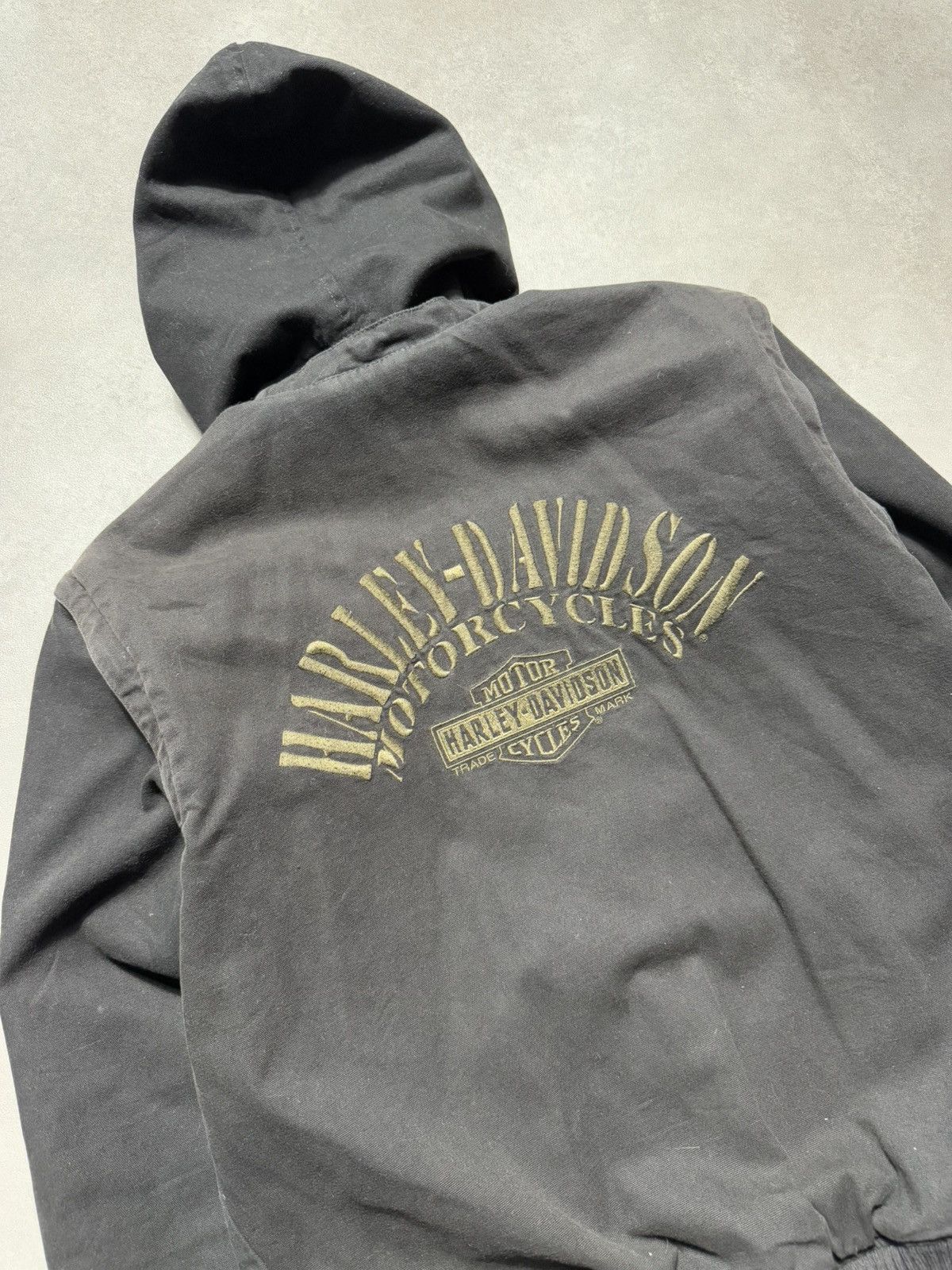 Harley Davidson Harley Davidson Jacket Reversible 90s Bomber Man Woman Boxy Size US S / EU 44-46 / 1 - 5 Thumbnail