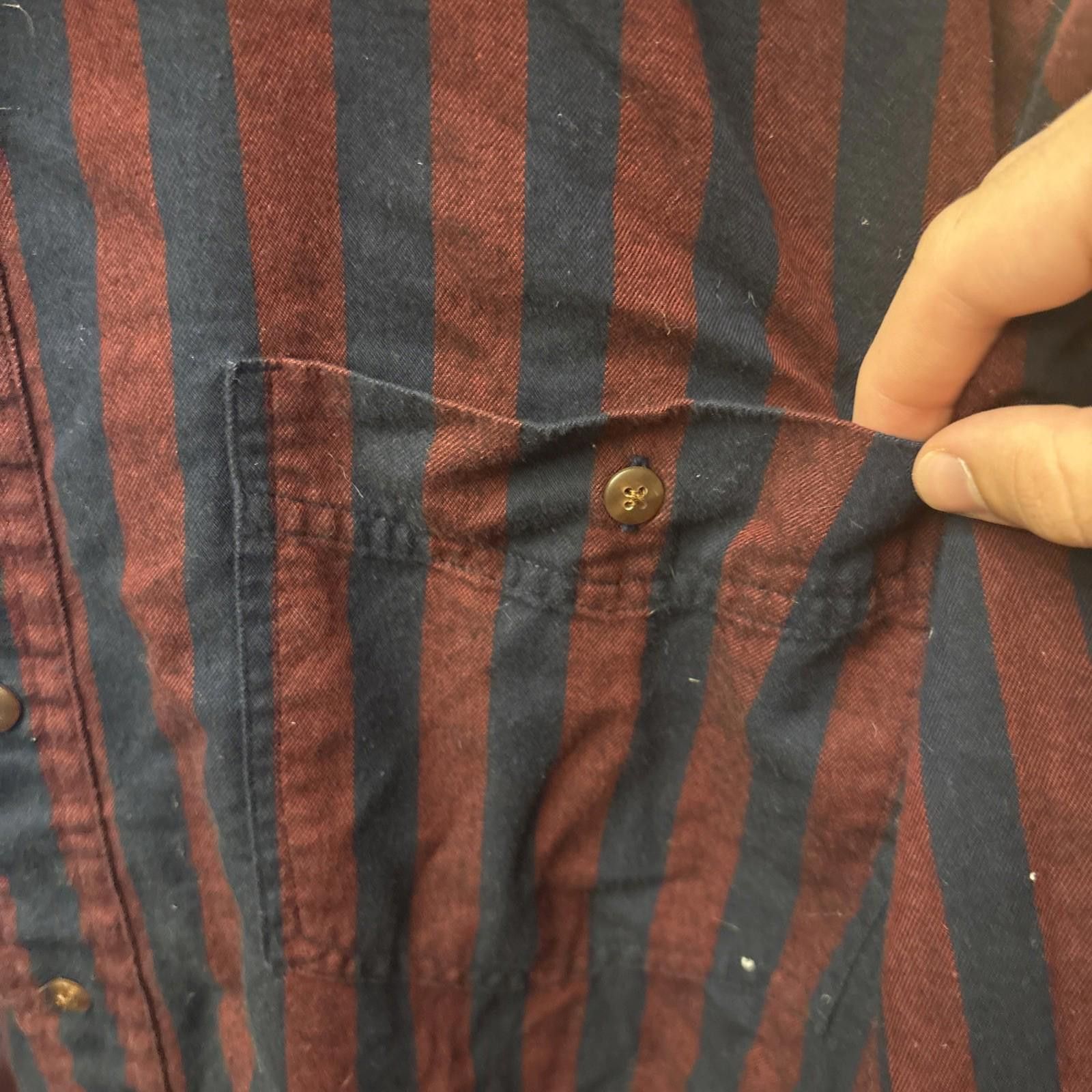 Eddie Bauer Eddie Bauer Vintage 90's Button Down Shirt Striped Large Size US L / EU 52-54 / 3 - 4 Thumbnail