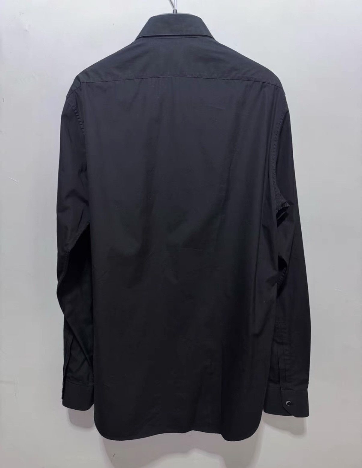 Saint Laurent Paris Saint Laurent (SLP) 13FW Distorted Accordion Pleat Shirt Size US XL / EU 56 / 4 - 2 Thumbnail