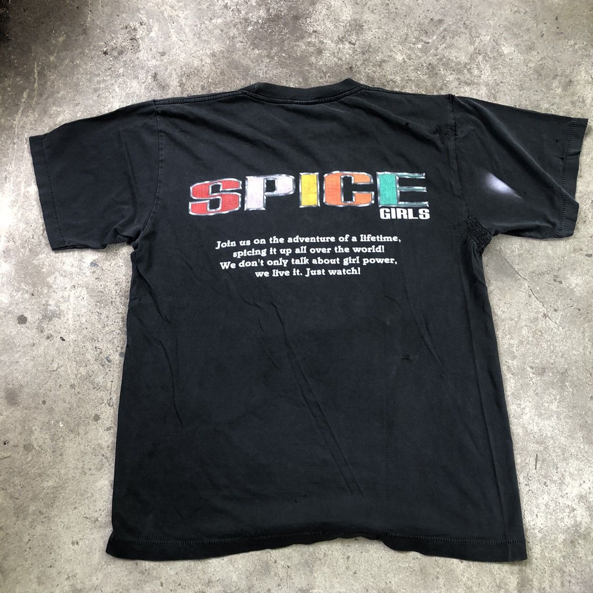 Vintage 1998 SPICE GIRLS TEE Size US L / EU 52-54 / 3 - 2 Thumbnail