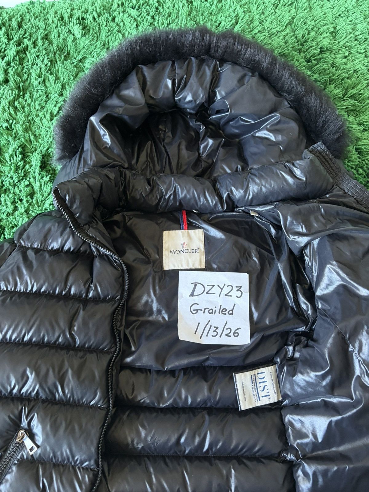 Moncler Badyf Short Down Jacket w/ Faux Fur-Trimmed Hood SzS