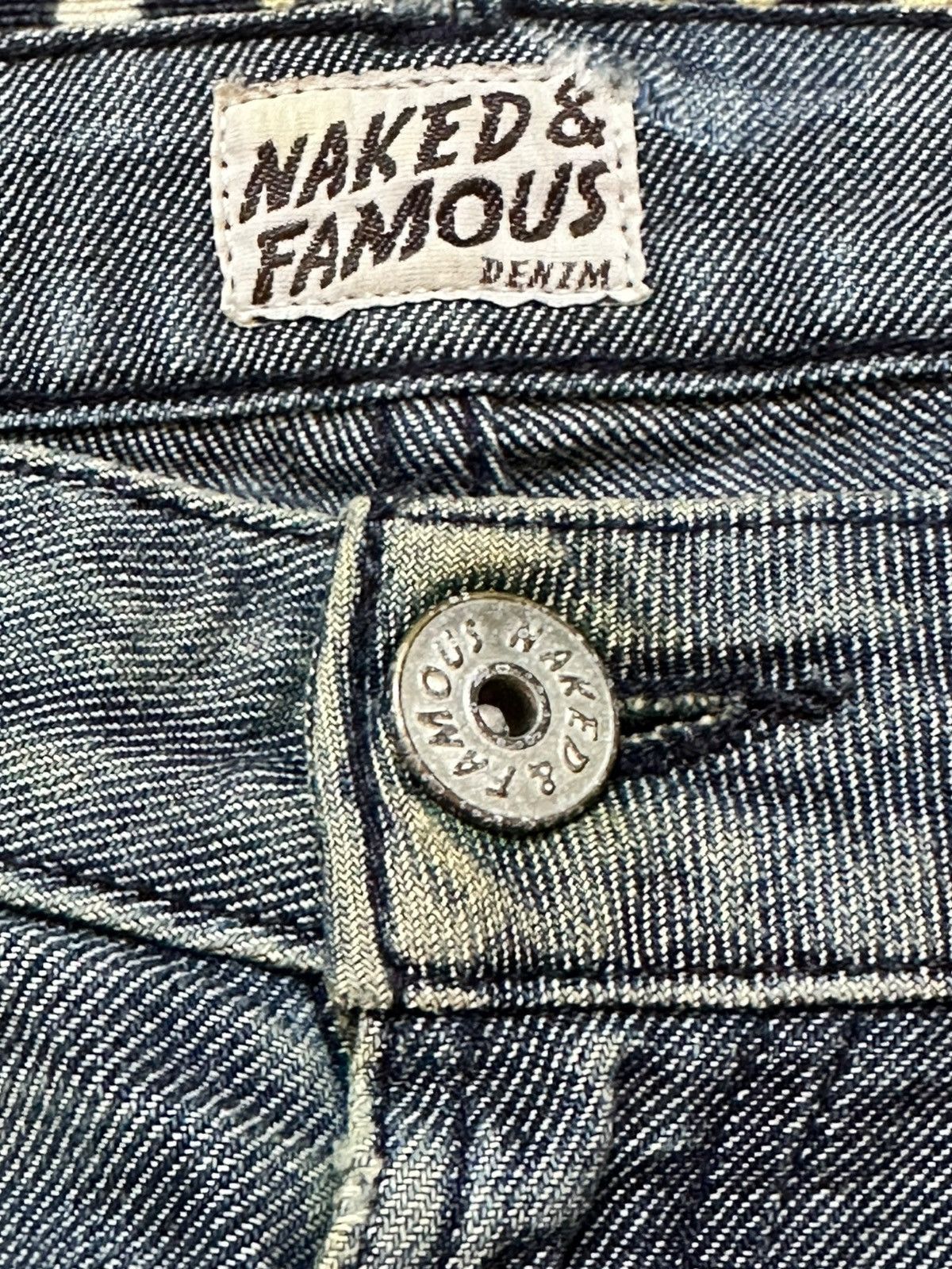 Naked & Famous Vintage Naked&Famous Mudwash Grunge Denim Size US 30 / EU 46 - 4 Thumbnail