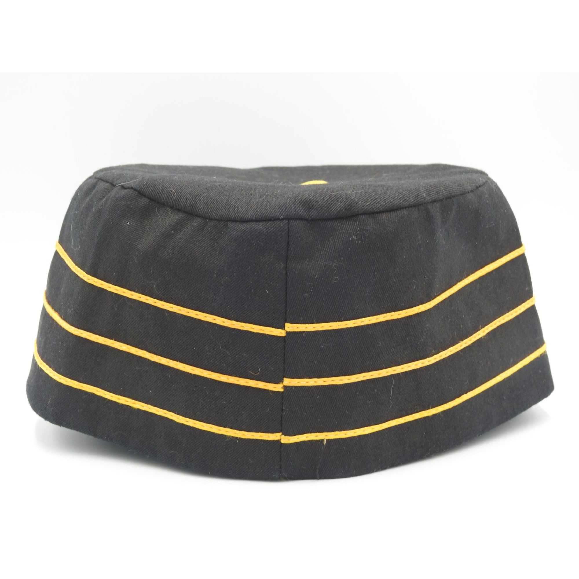 Other Vintage Pittsburgh Pirates Black Pillbox Hat Mens XL USA Hat Size ONE SIZE - 5 Thumbnail