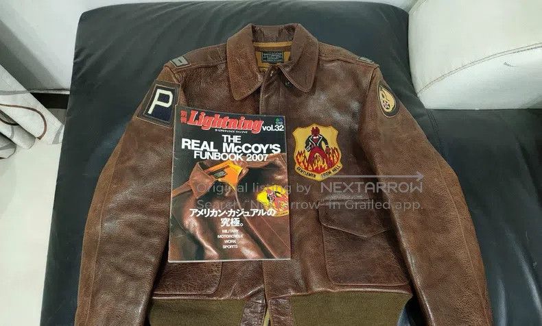 Other The Real McCoys A2 flight jacket Size US S / EU 44-46 / 1 - 1 Thumbnail