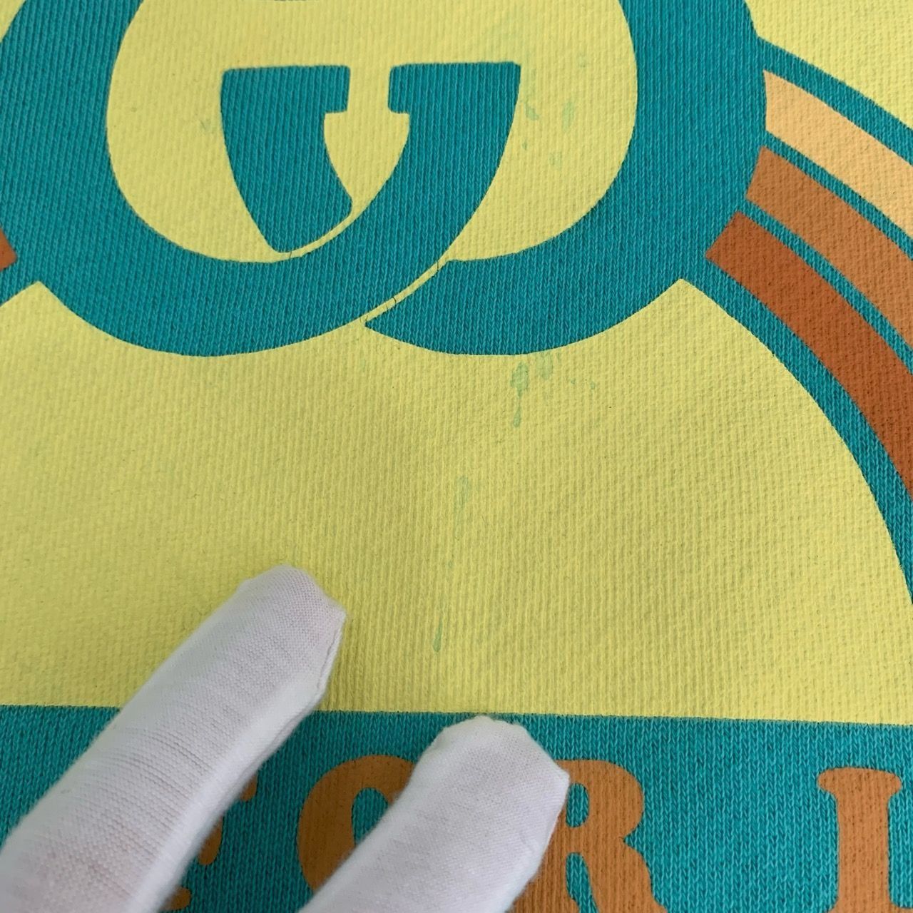 Gucci Gucci Lake Green Blind For Love Logo Cotton Sweatshirt L Lon Size L / US 10 / IT 46 - 3 Thumbnail