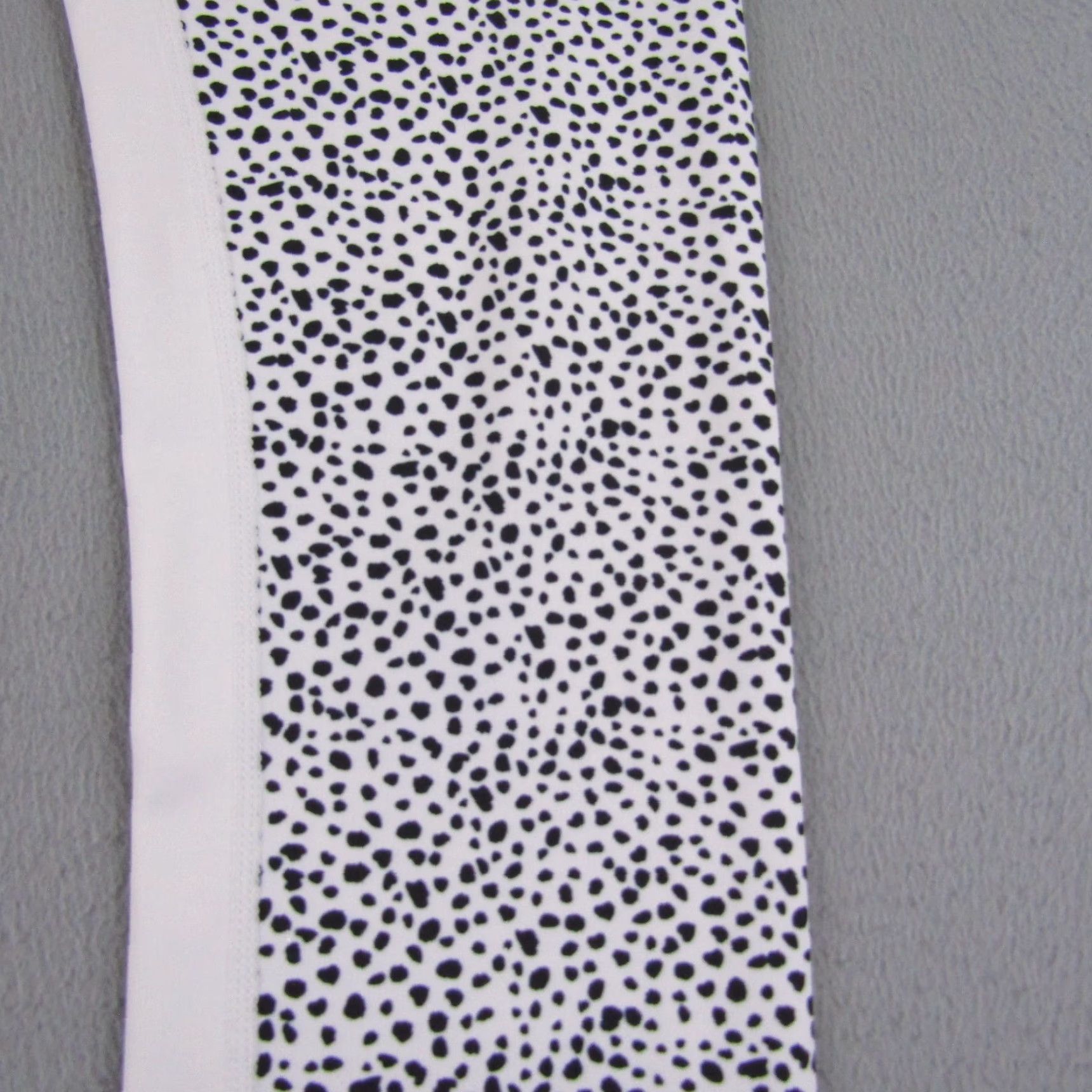 Vintage Allfenix Leggings Womens Small White Black Spots Athletic Pants High Waist Gym Size 28" / US 6 / IT 42 - 4 Thumbnail