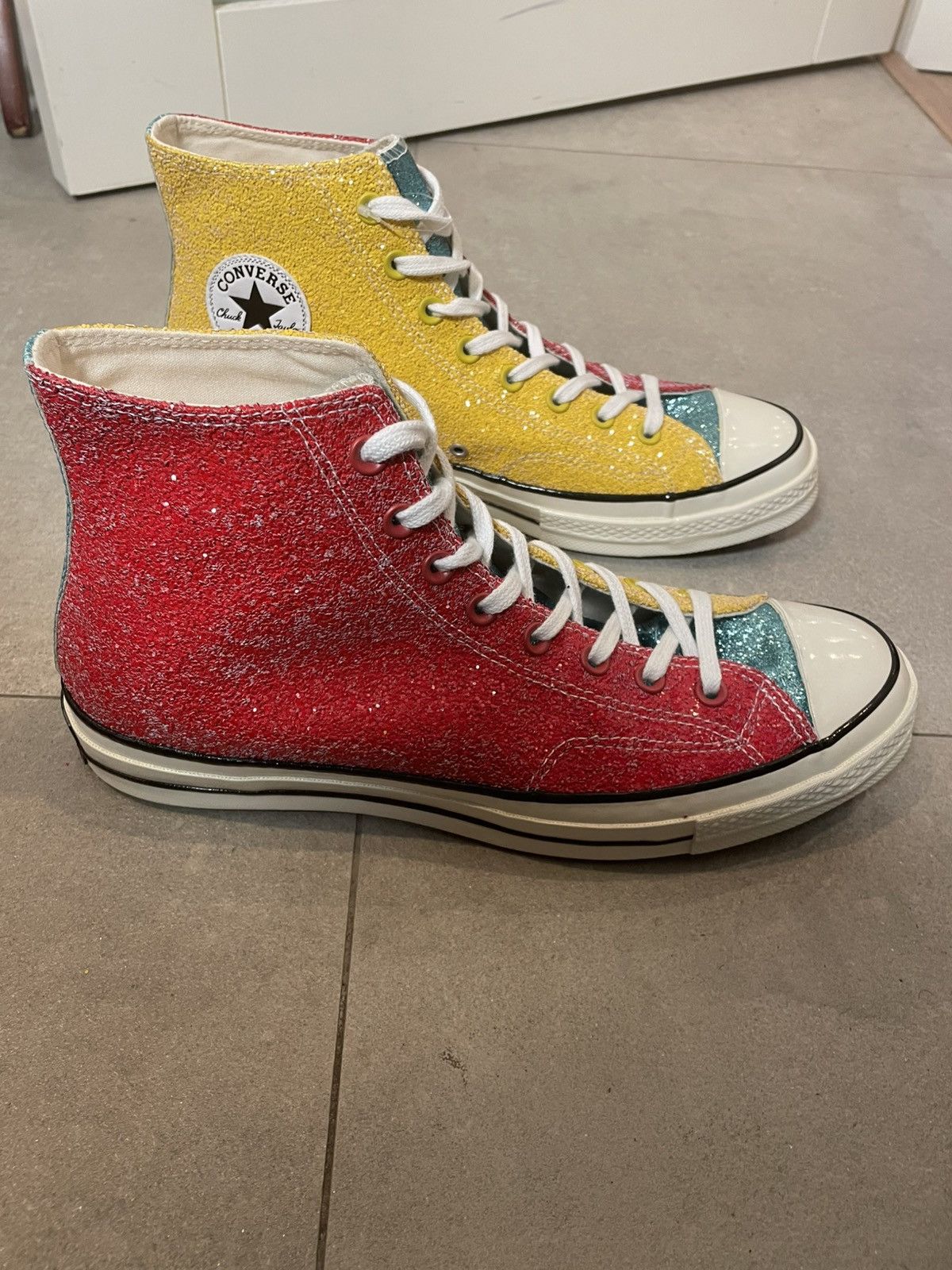 Red yellow blue converse online