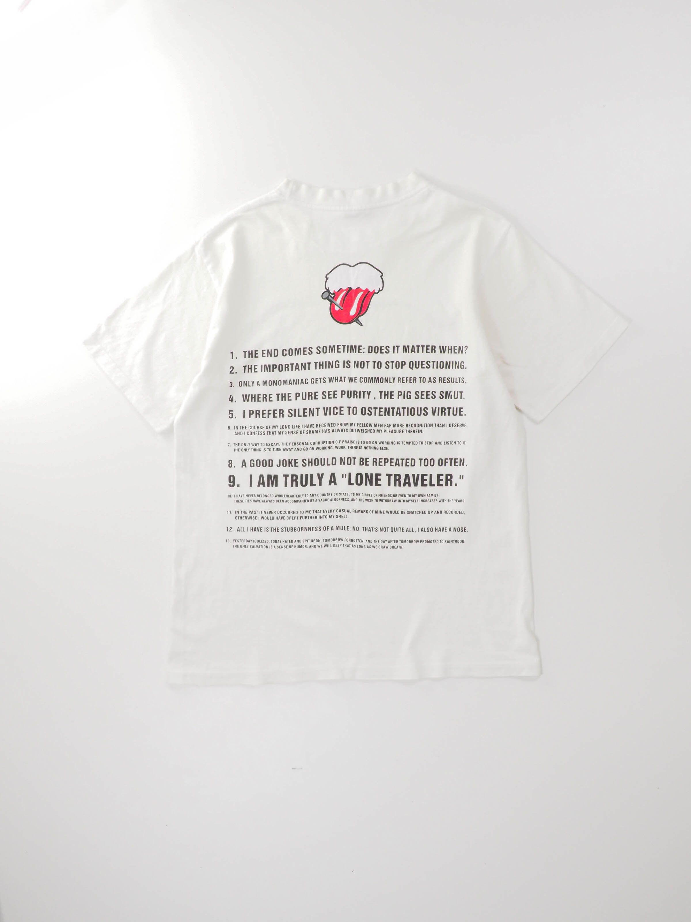 Japanese Brand Vintage Bootleg number(n)ine rolling stone tee Size US M / EU 48-50 / 2 - 9 Thumbnail