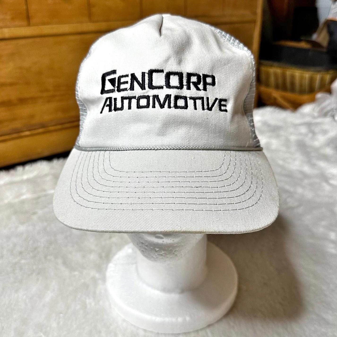 Vintage Vintage Gencorp Automotive Trucker Hat Grey Unisex Snapback Size ONE SIZE - 2 Thumbnail