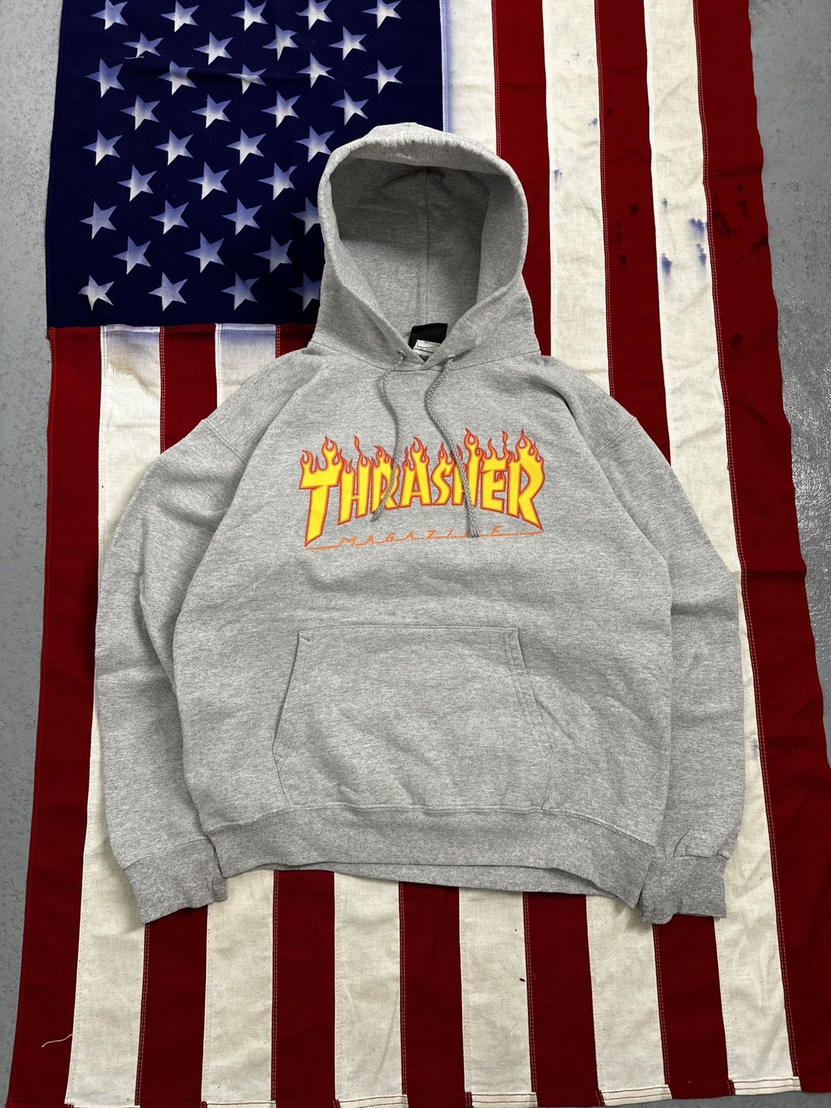 Thrasher Vintage Thrasher big logo hoodie Size US S / EU 44-46 / 1 - 1 Thumbnail