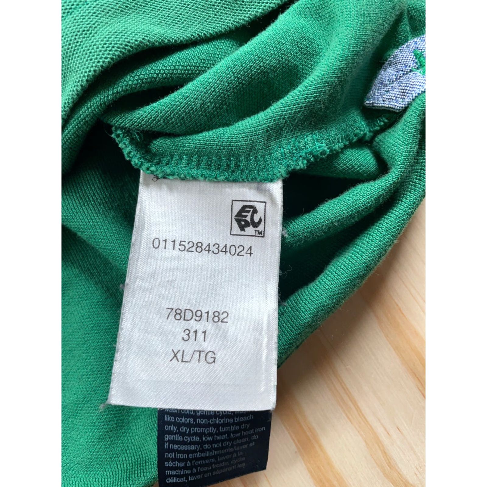 Tommy Hilfiger Tommy Hilfiger Polo Shirt Adult XL Green Embroidered Casual 90s Preppy Mens Short Sleeve Collared Polo Shirt Size US XL / EU 56 / 4 - 5 Thumbnail