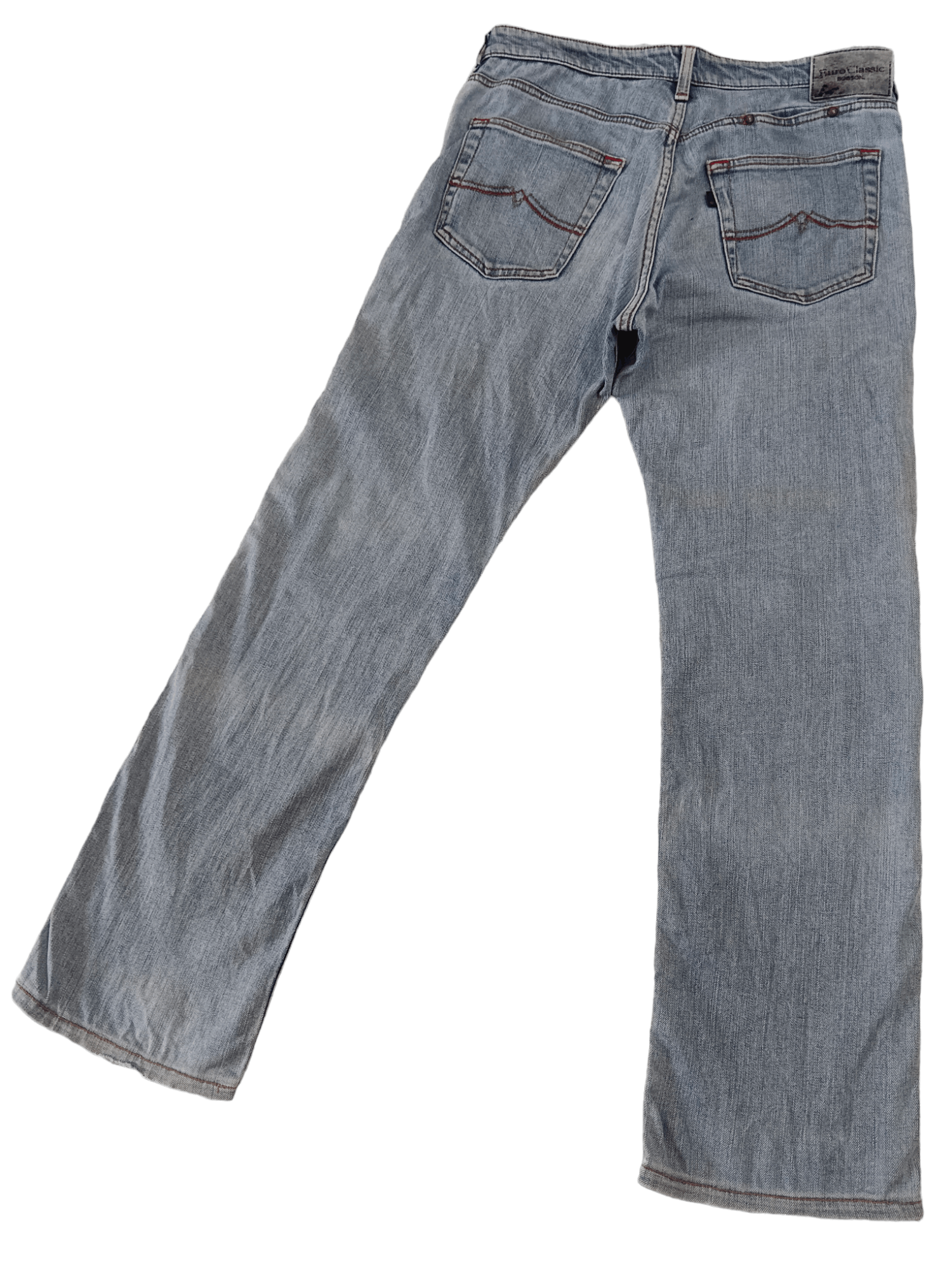 If Six Was Nine Bobson Euro Classic Patchwork Denim Size US 31 - 4 Thumbnail