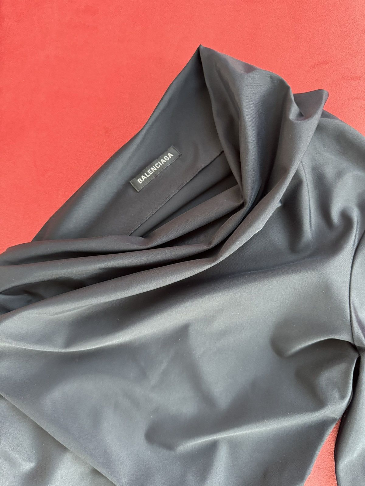 Balenciaga New Balenciaga one shoulder mini dress, size S Size S / US 4 / IT 40 - 7 Thumbnail