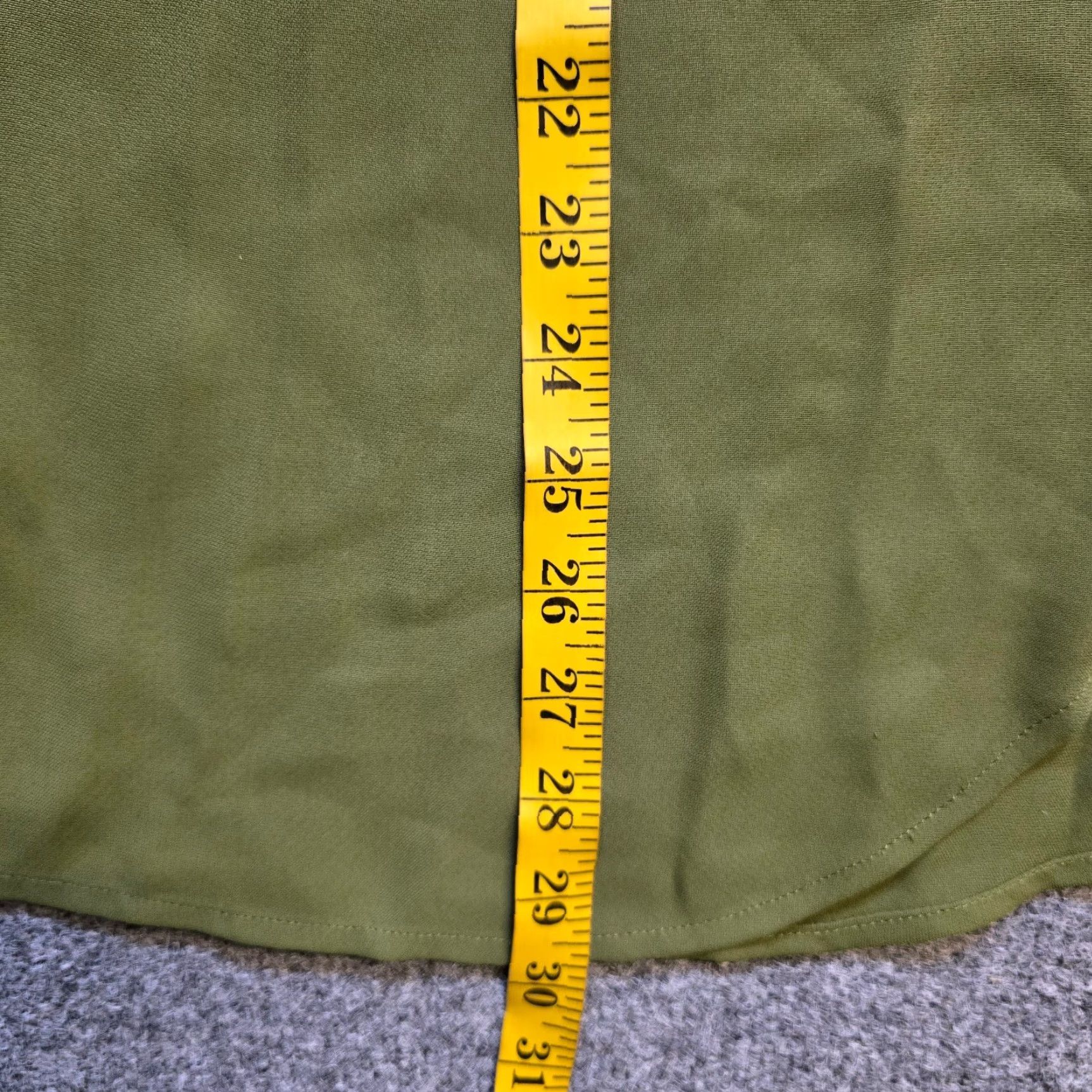 J.Crew J.CREW Blouse Shirt Womens 10 Green Long Sleeve Round Neck Career Holiday Regular Fit Size L / US 10 / IT 46 - 6 Thumbnail