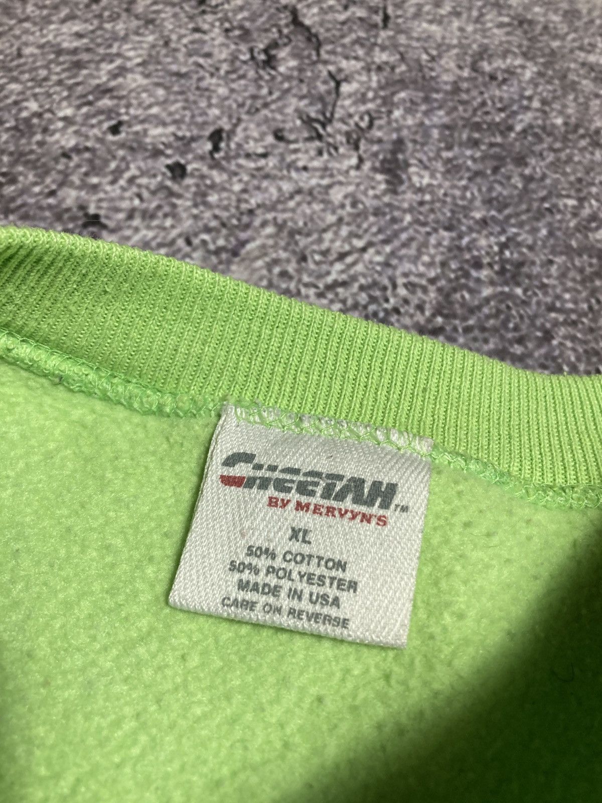Vintage Vintage Chateau Marmont Embroidered Sweatshirt Green USA Size US XL / EU 56 / 4 - 8 Thumbnail