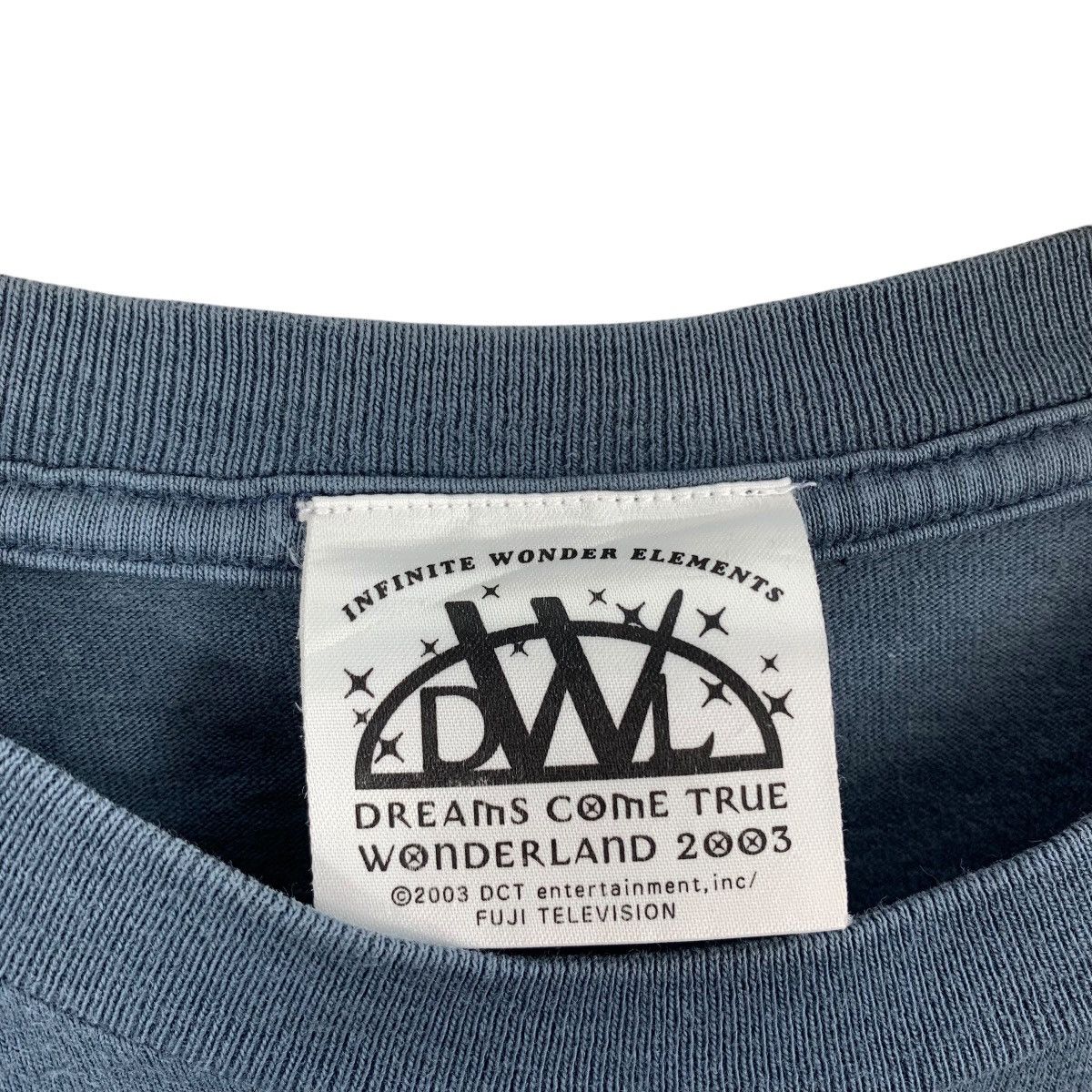 Japanese Brand WONDERLAND Dreams Come True 2003 Japanese Music Duo Tshirt Size US S / EU 44-46 / 1 - 6 Thumbnail