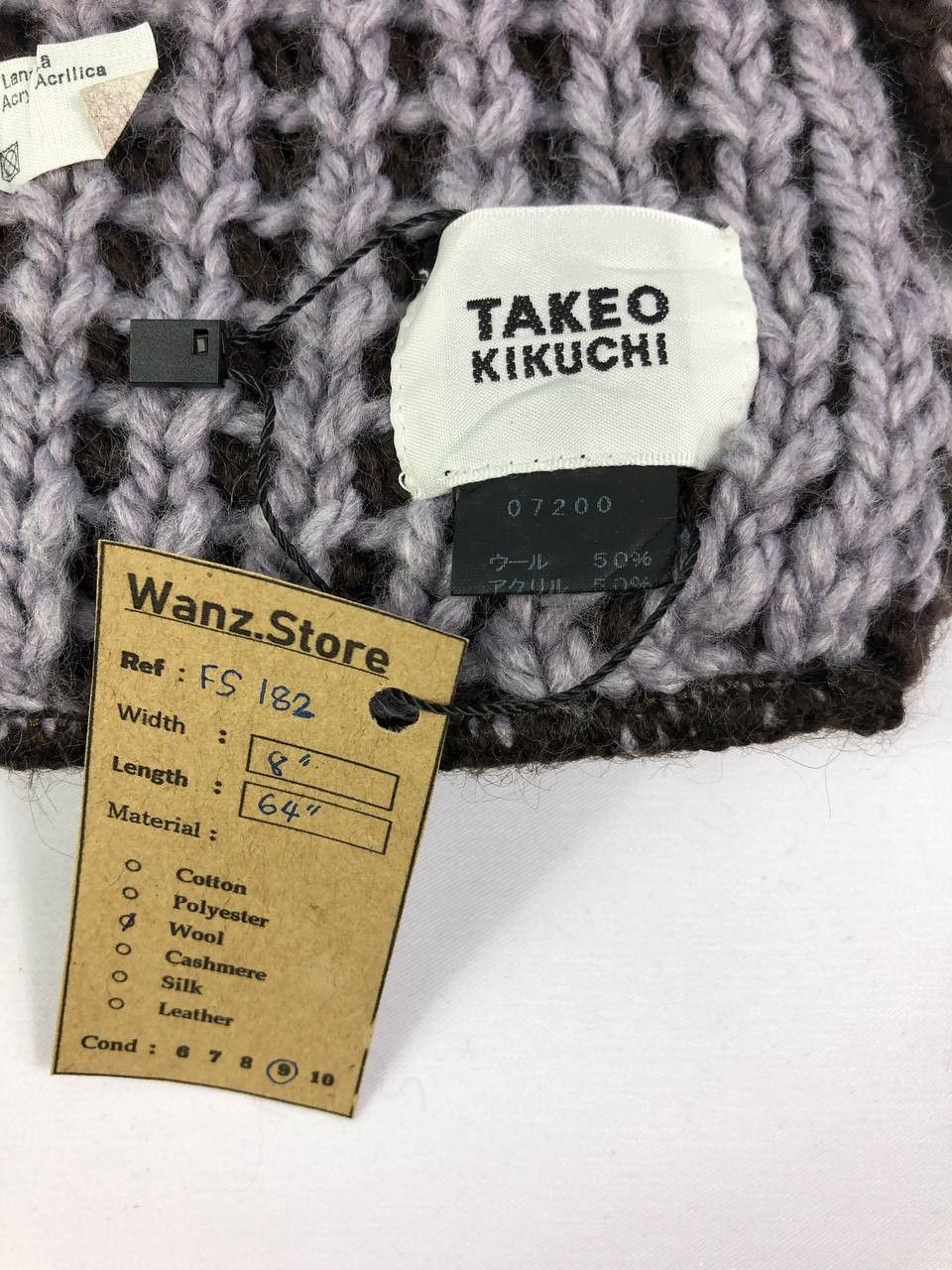 Takeo Kikuchi Takeo Kikuchi Scarf / Muffler / Neckwear FS182 Size ONE SIZE - 3 Thumbnail