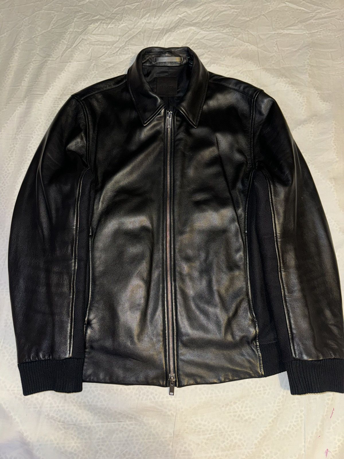 Theory Theory MEN's leather jacket Size US L / EU 52-54 / 3 - 2 Thumbnail