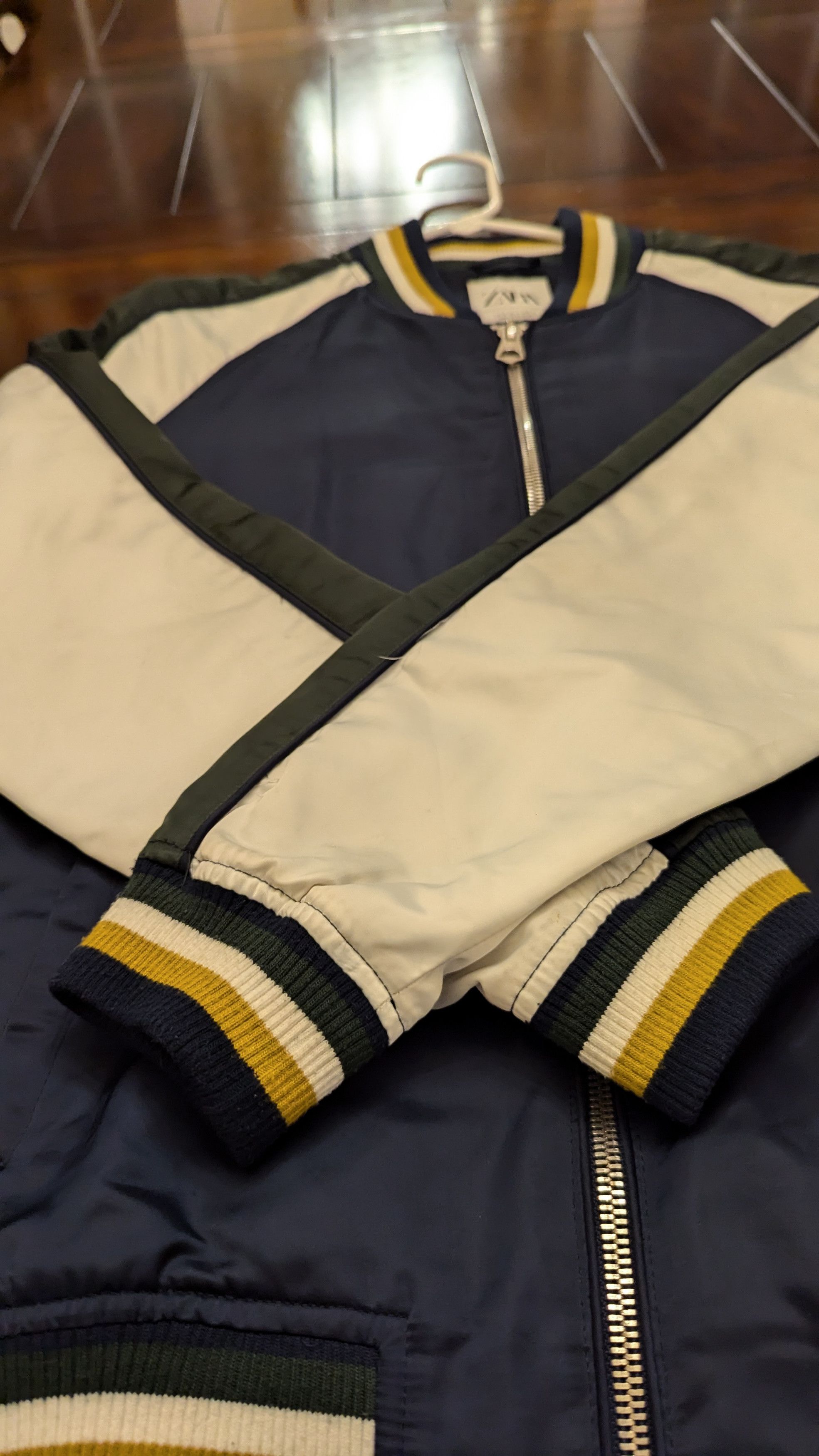 Zara Zara Multi-Color Bomber Jacket Size US M / EU 48-50 / 2 - 3 Thumbnail