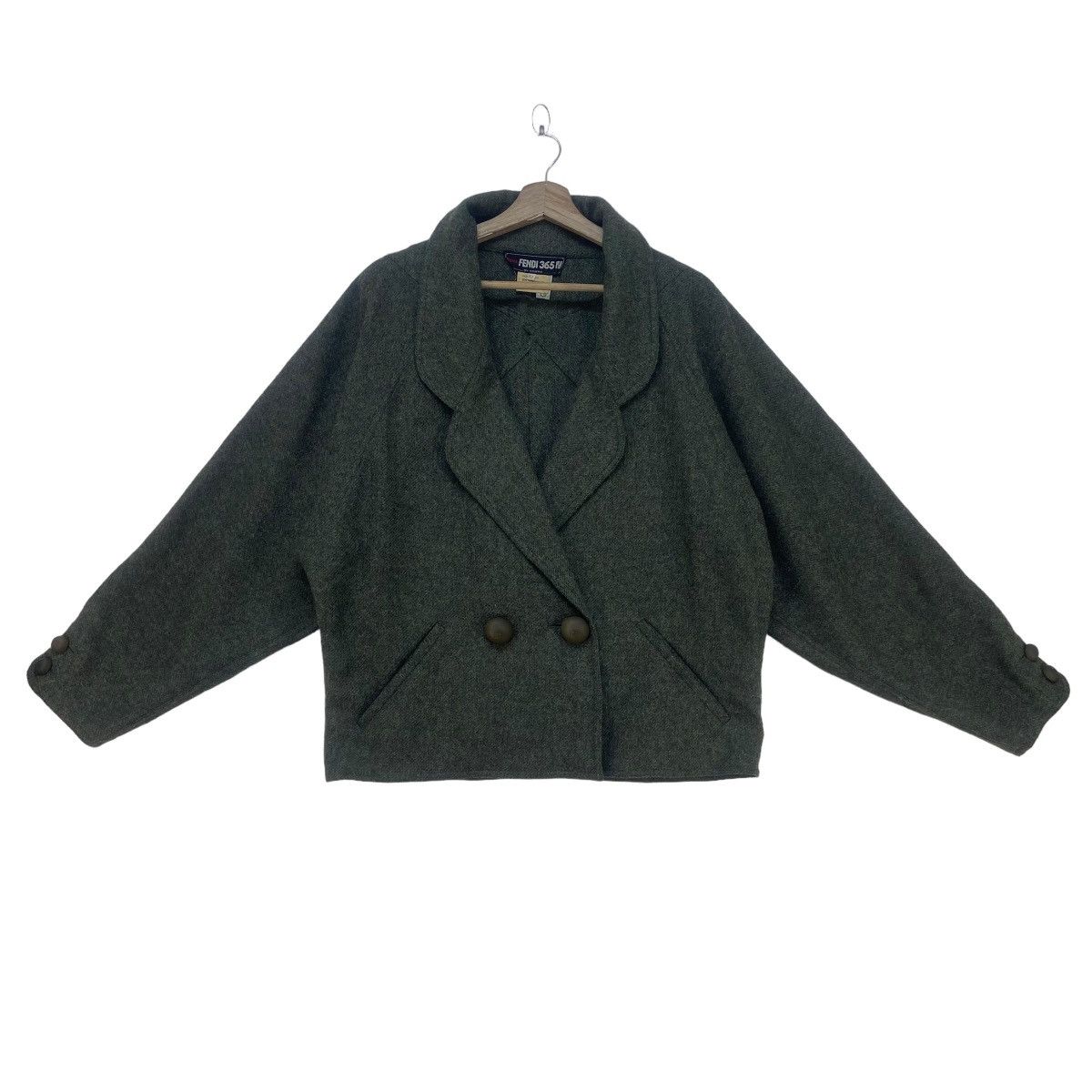 Vintage Fendi 365 Loose Oversize Mohair Jacket Coat