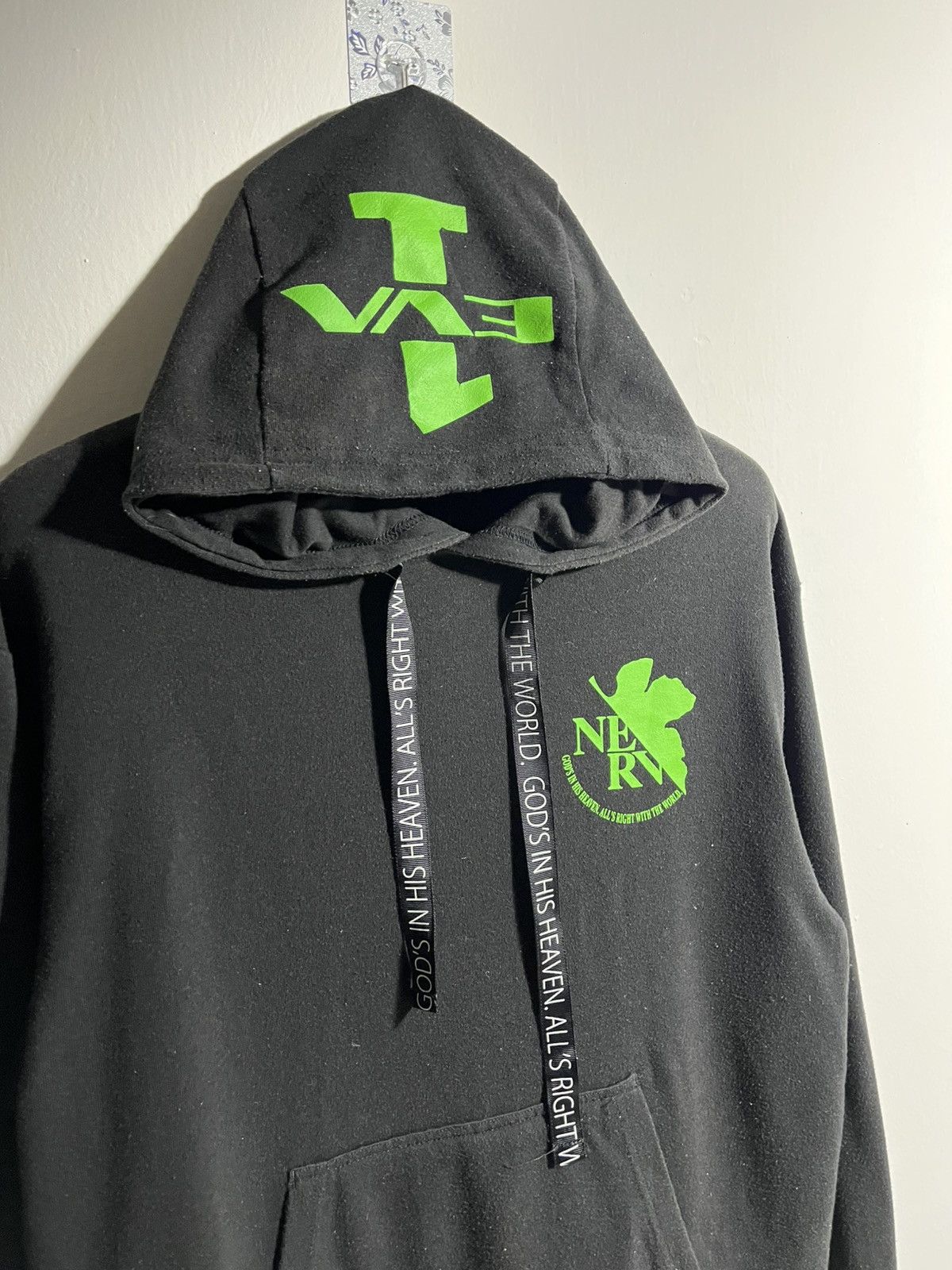 Anime Neon Genesis Evangelion EVA 1 Hoodie Size US M / EU 48-50 / 2 - 2 Thumbnail