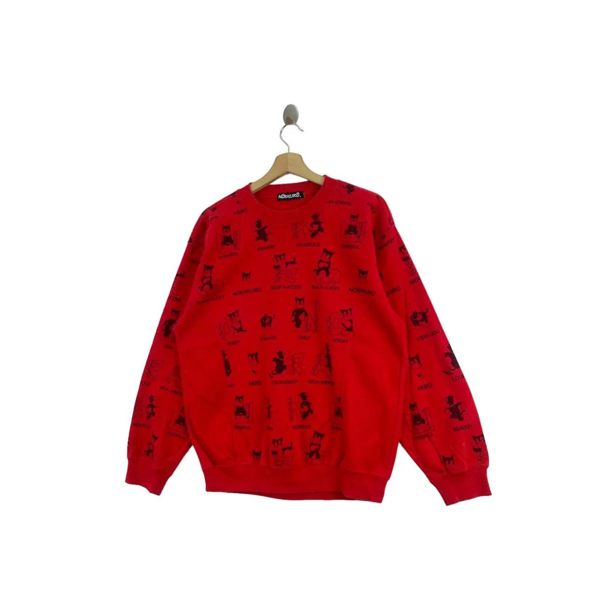Vintage Vintage NORAKURO CAT ANIME Manga Kodansha Shonen Sweatshirt Size M / US 6-8 / IT 42-44 - 7 Thumbnail