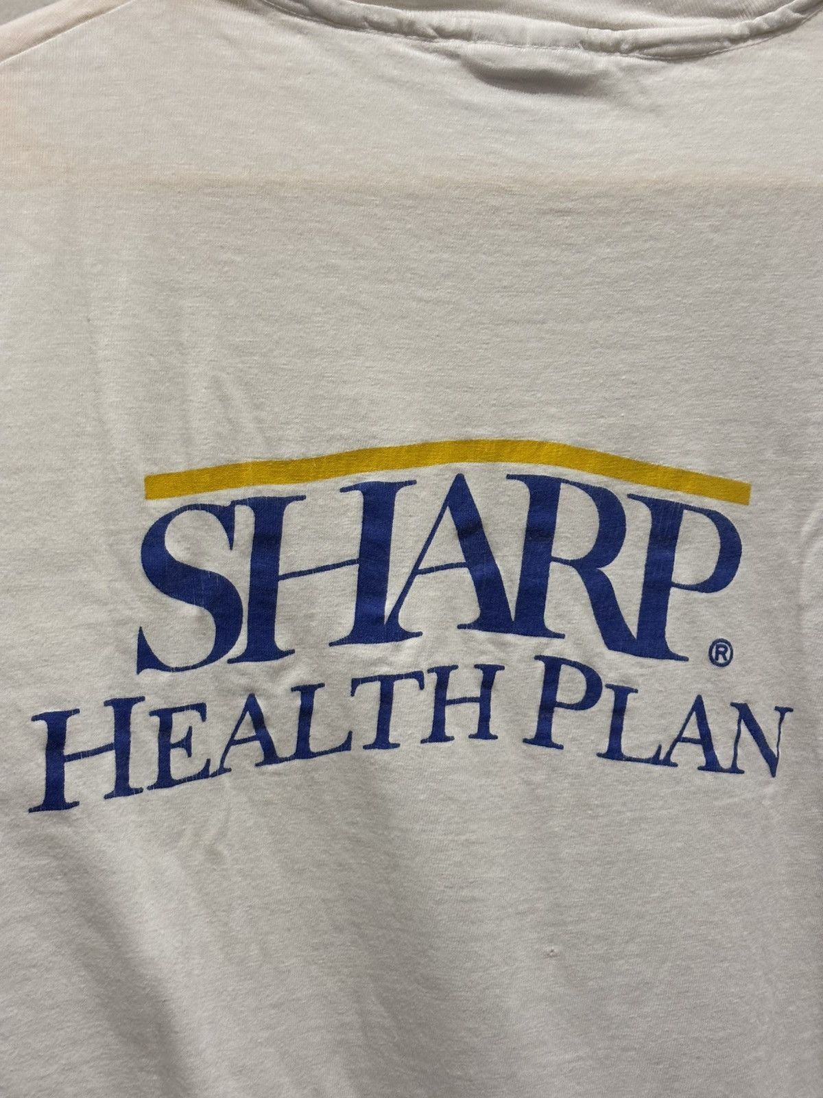 Hanes Vintage 90’s SHARP Health Plan Promo Shirt Hanes Beefy-T 2XL Size US XXL / EU 58 / 5 - 5 Thumbnail